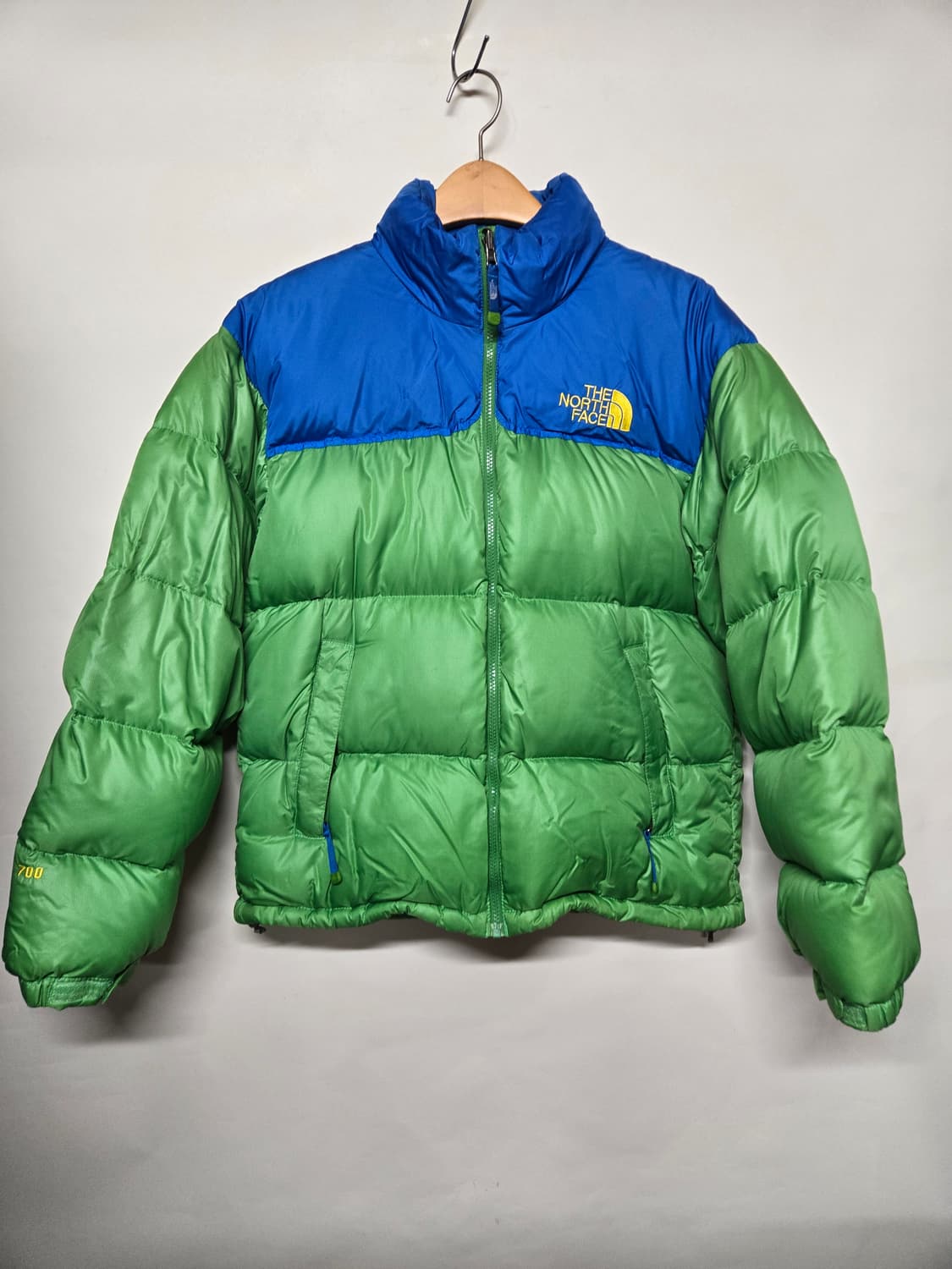노스페이스 700 눕시 패딩 블루/그린95 상품이미지1
