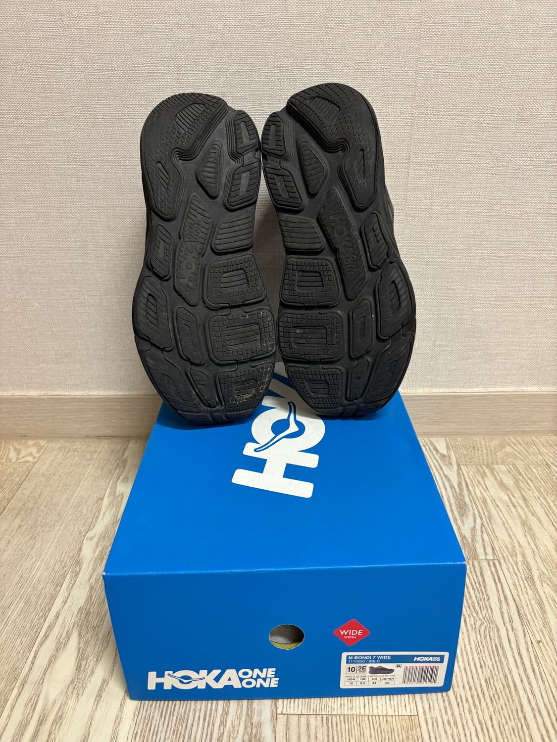 호카 본디7 와이드 블랙 280 상품이미지8
