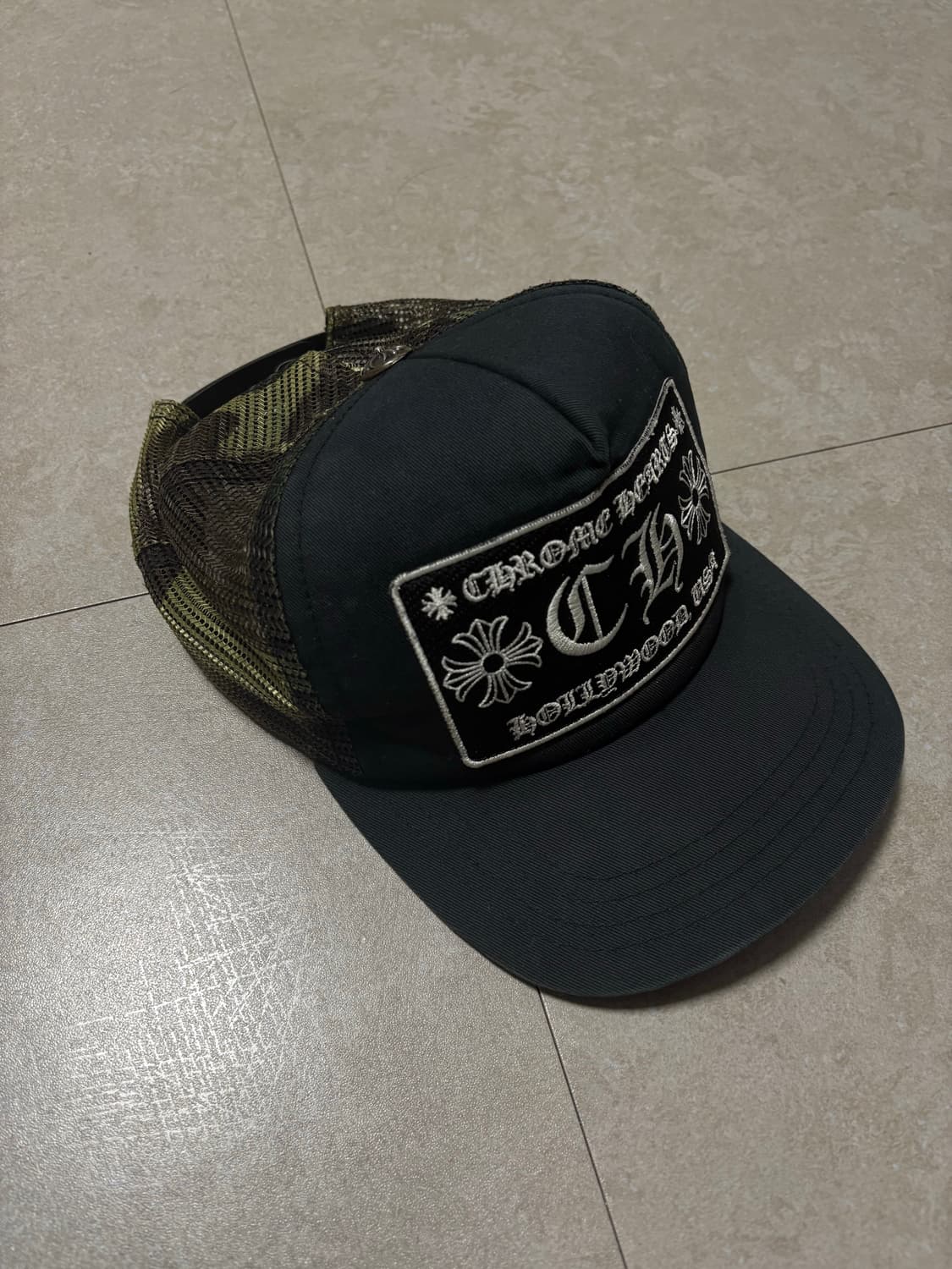 크롬하츠 CH 할리우드 트러커햇 블랙 카모 상품이미지2