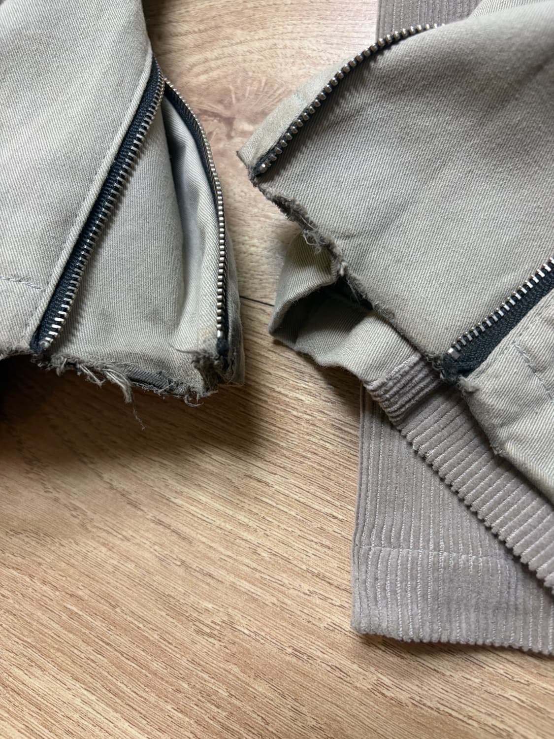 TCM front back zipper pants (beige) 상품이미지4