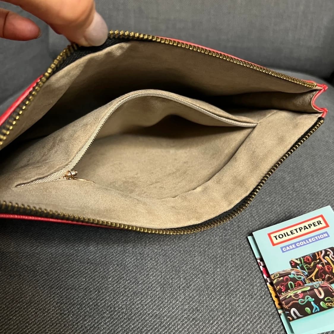 셀레티 토일렛페이퍼 클러치백 상품이미지7