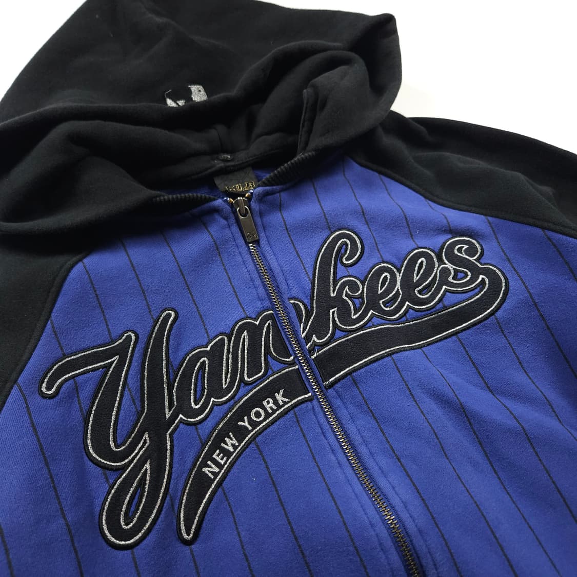MLB 뉴욕 양키스 빅로고 스웻 후드 바시티 자켓(L) 상품이미지3