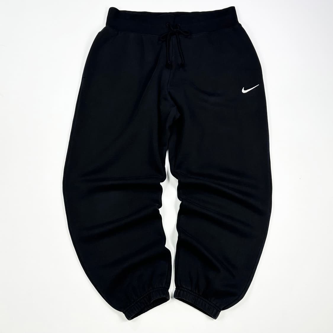 나이키 솔로스우시 와이드 스웻 조거팬츠 블랙 XL 상품이미지2
