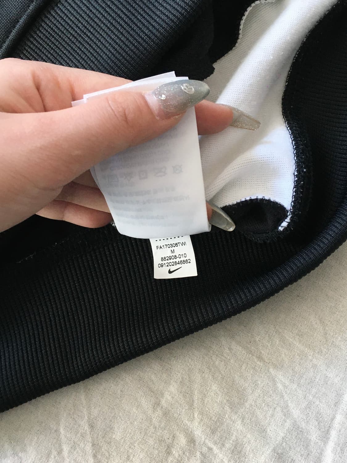 나이키 배색 후드집업 상품이미지7