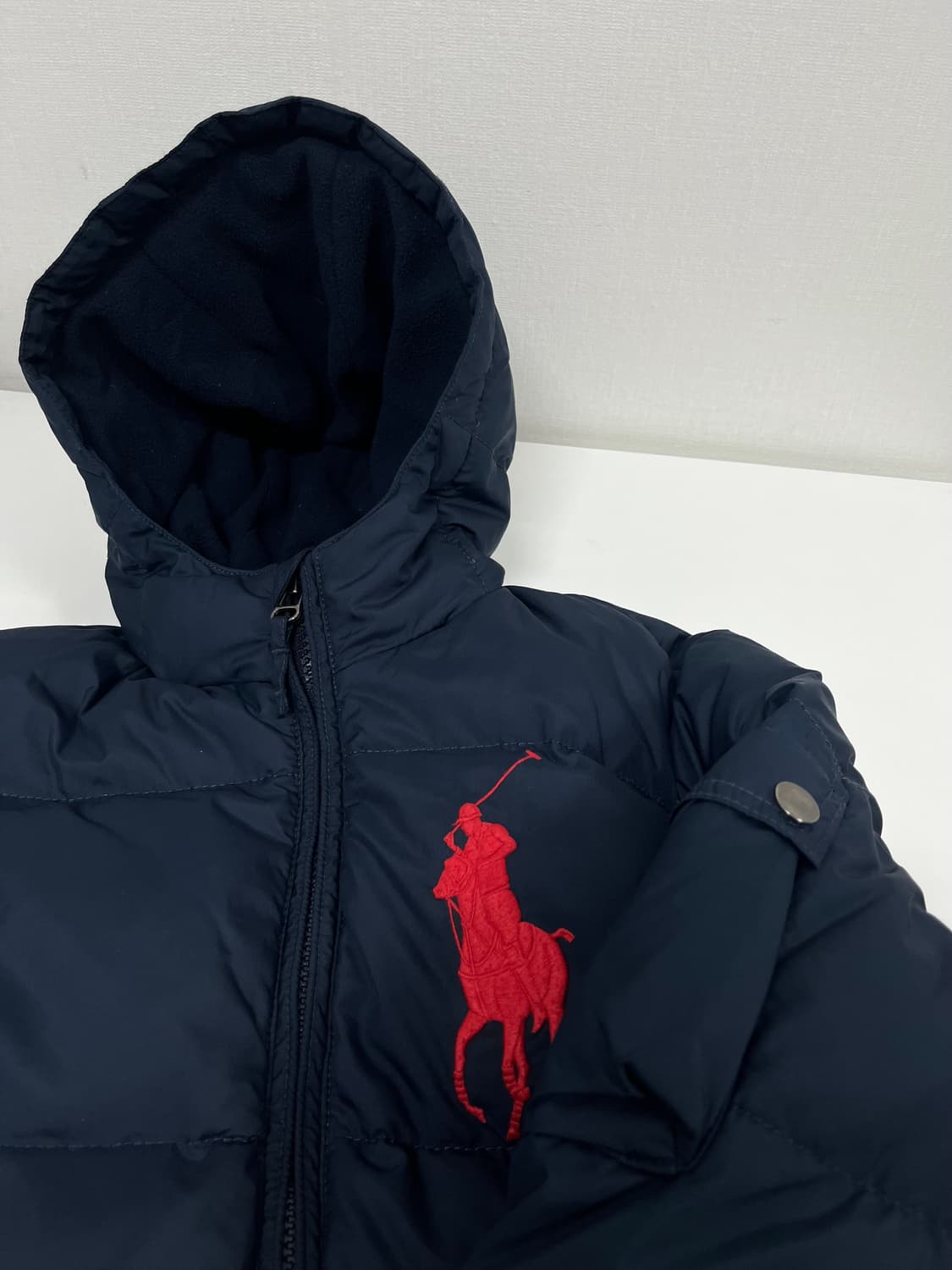 폴로 빅 포니 패딩 네이비 상품이미지3