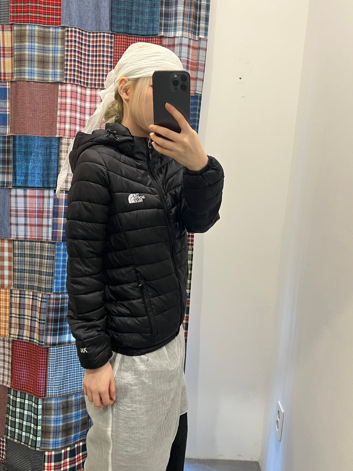 노스페이스 후드 경량 패딩 상품이미지3