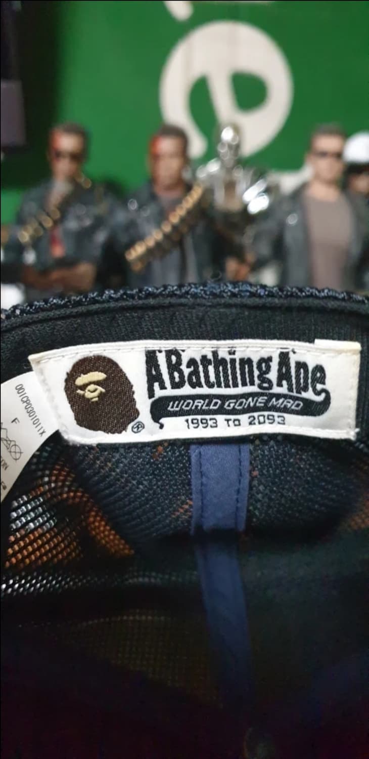 █급하게!!싸게 내보냅니다█ Bape 베이프 볼캡 트러커 모자 판매 상품이미지2