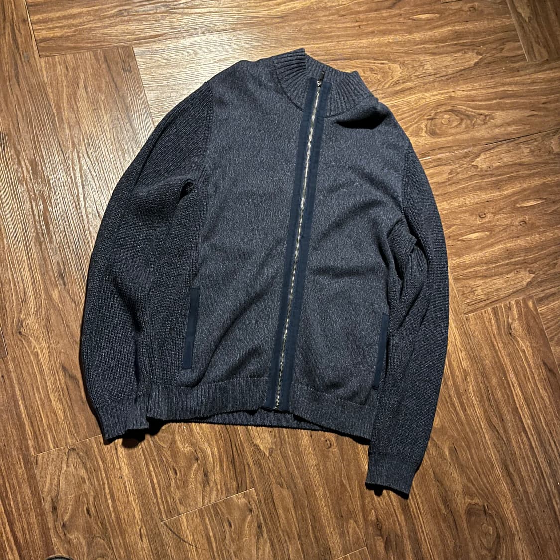 Calvin Klein Cotton Zip-Up Knit 상품이미지2