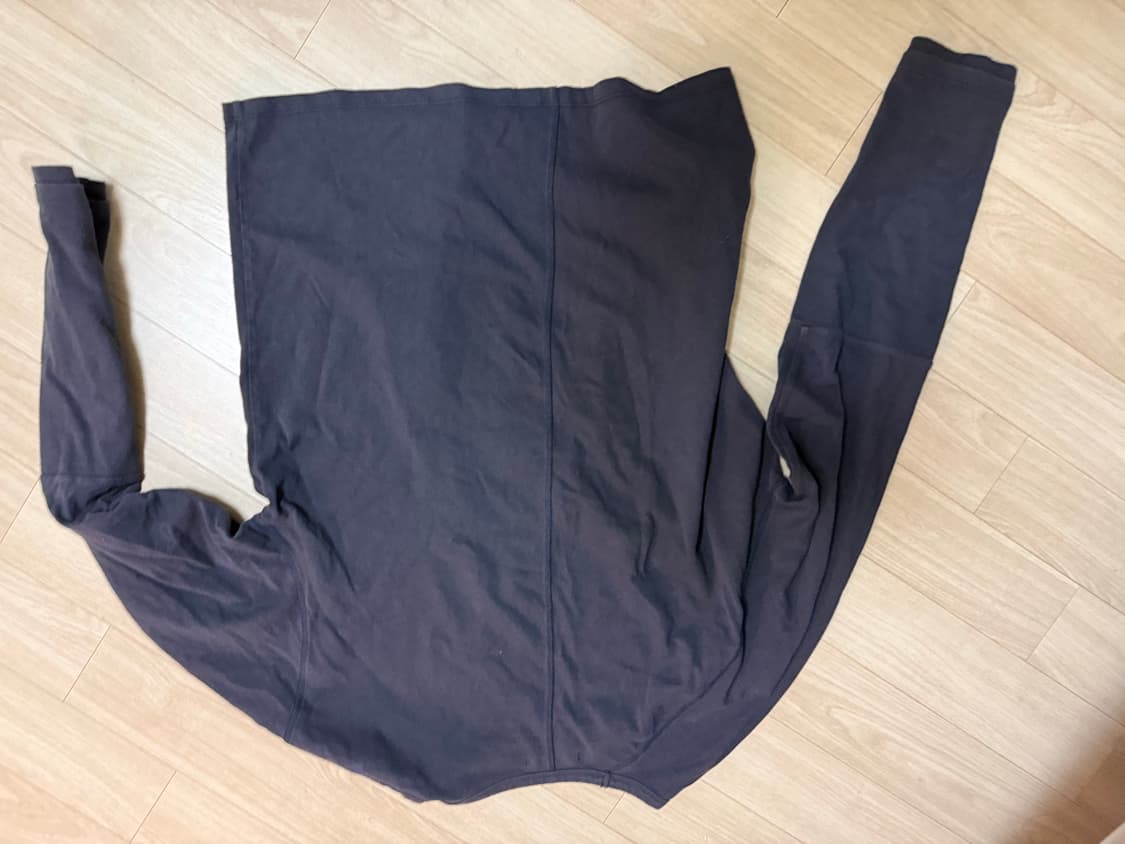 해칭룸 더블슬리브 블루차콜 4사이즈 상품이미지2