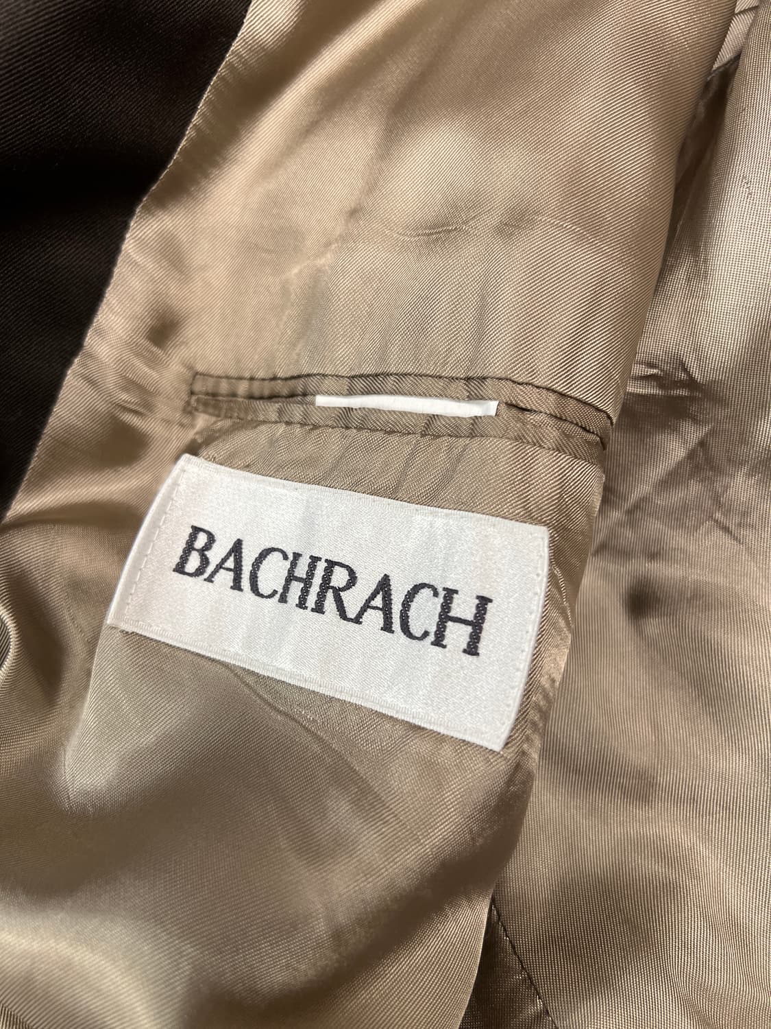 [XXL] Bachrach 브라운 오버사이즈 블레이저 상품이미지4