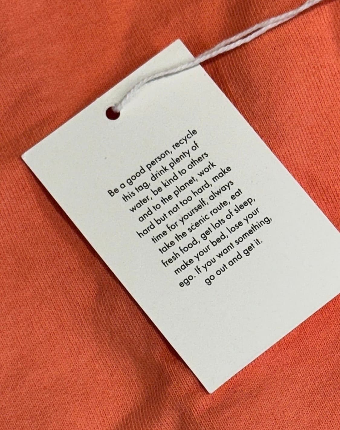 (정품/새상품) 스포티앤리치 남녀공용 오렌지 로고 프린트 맨투맨 상품이미지5