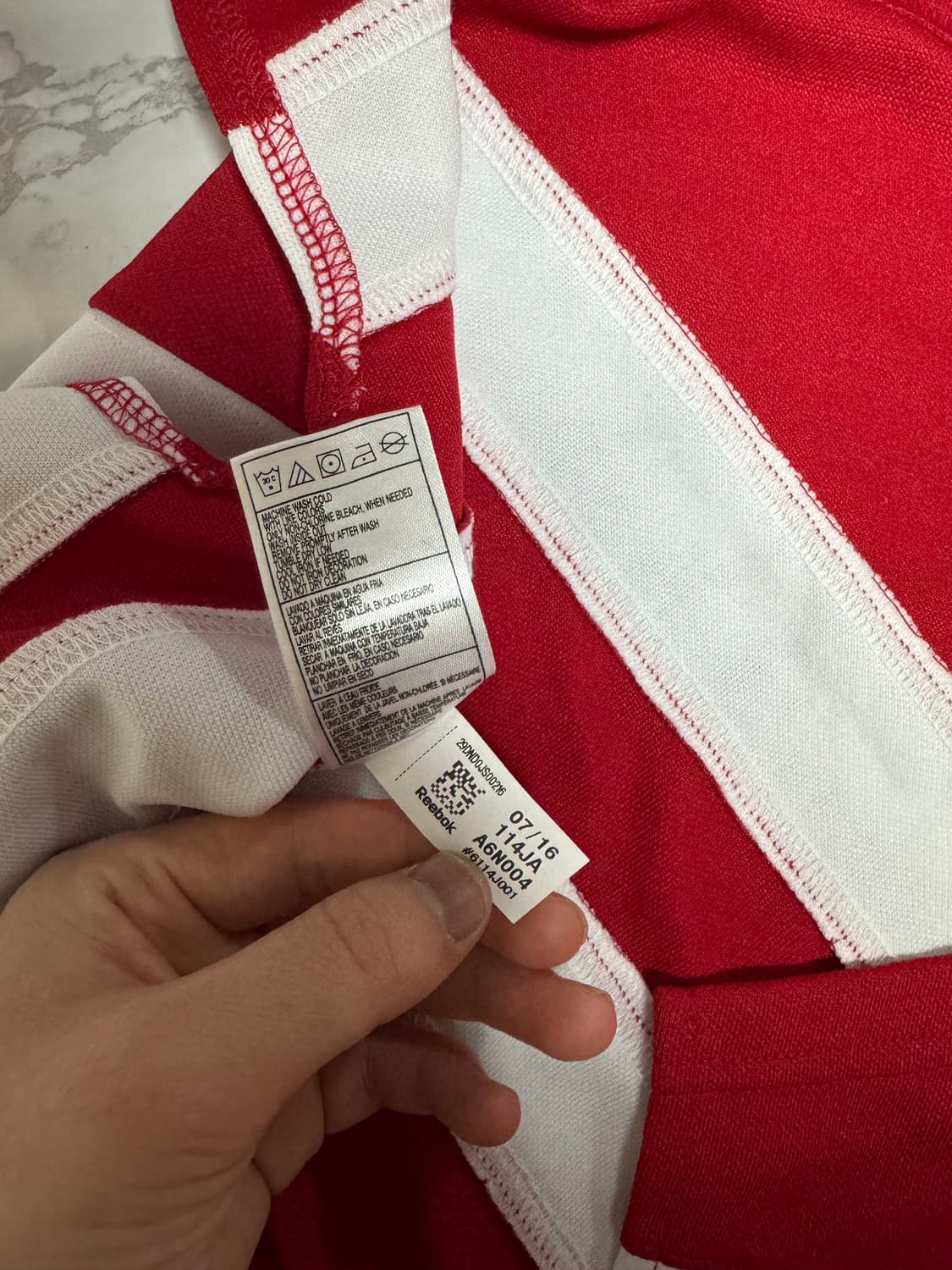 새상품 아디다스 MIAMI UNIVERSITY ICE 하키 져지 상품이미지7