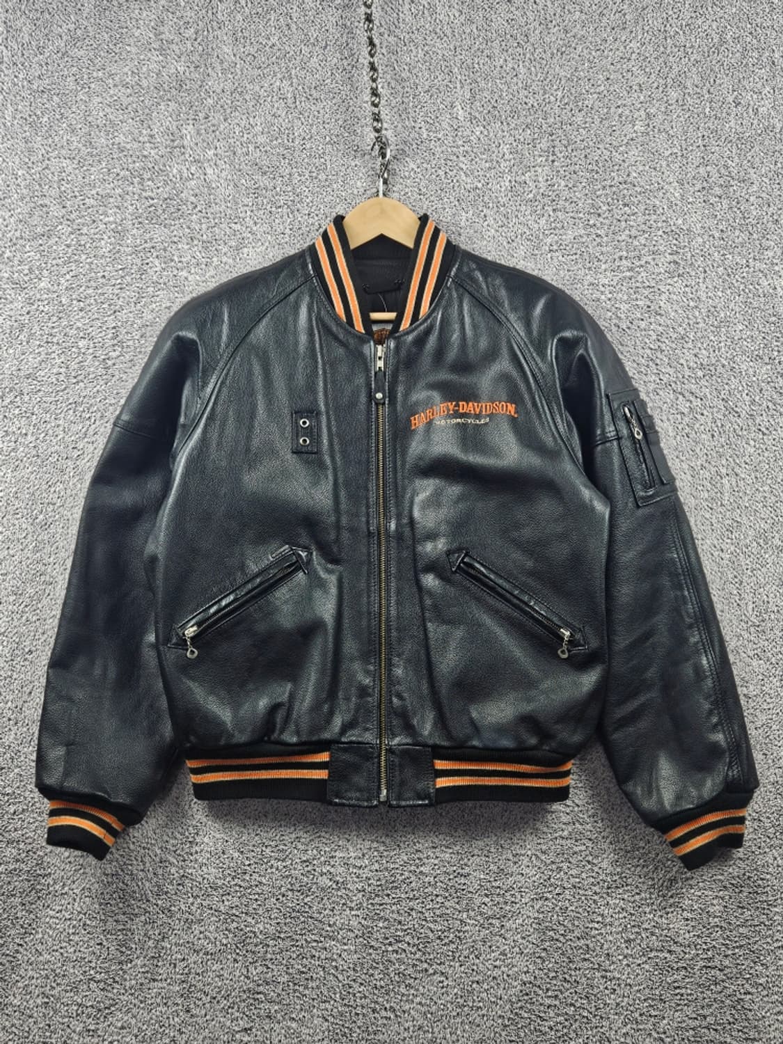 할리데이비슨 스크리밍 이글 레더 봄버 자켓 ( M ) / 11170 상품이미지2