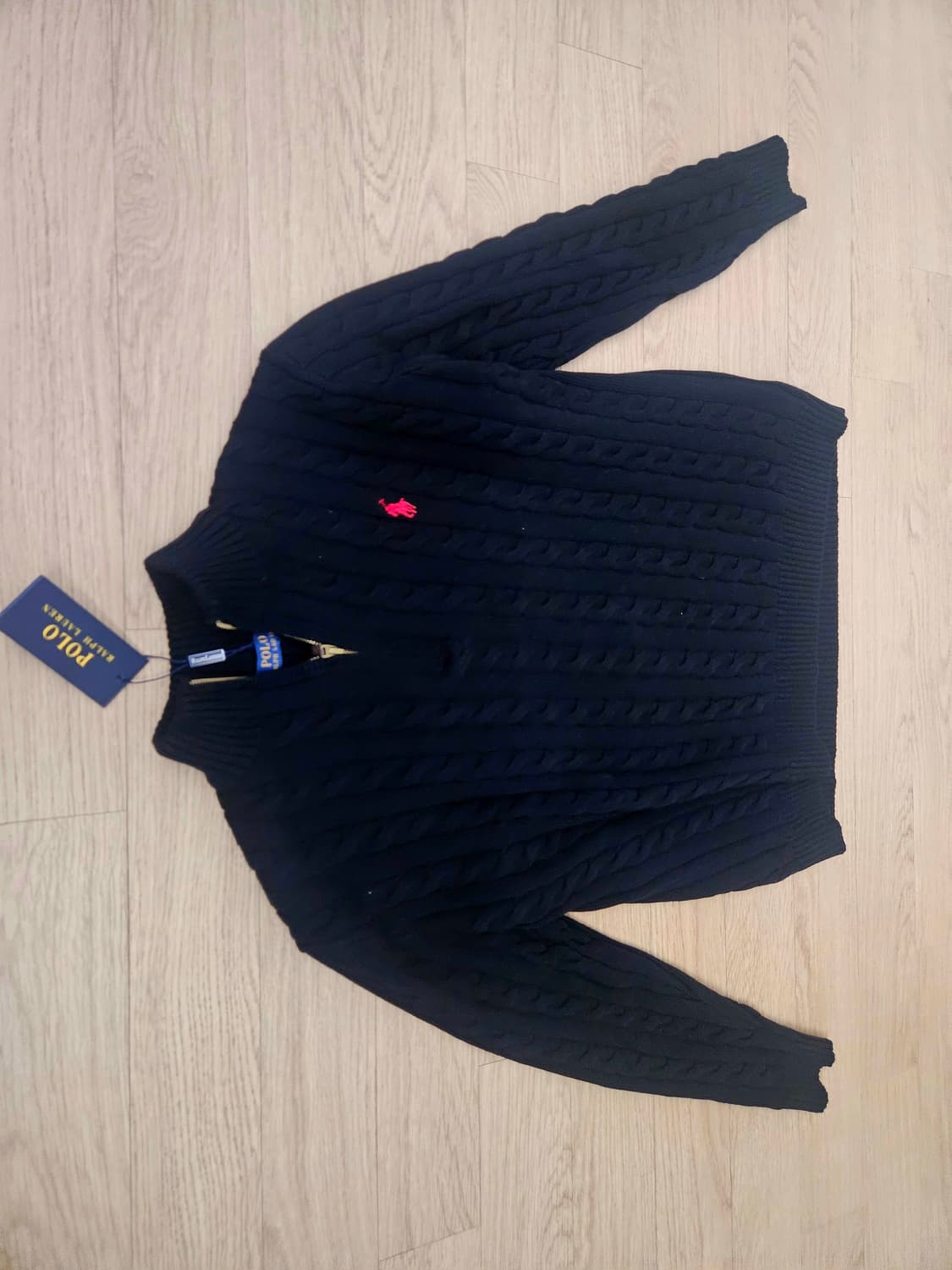 폴로 반집업 니트  상품이미지2