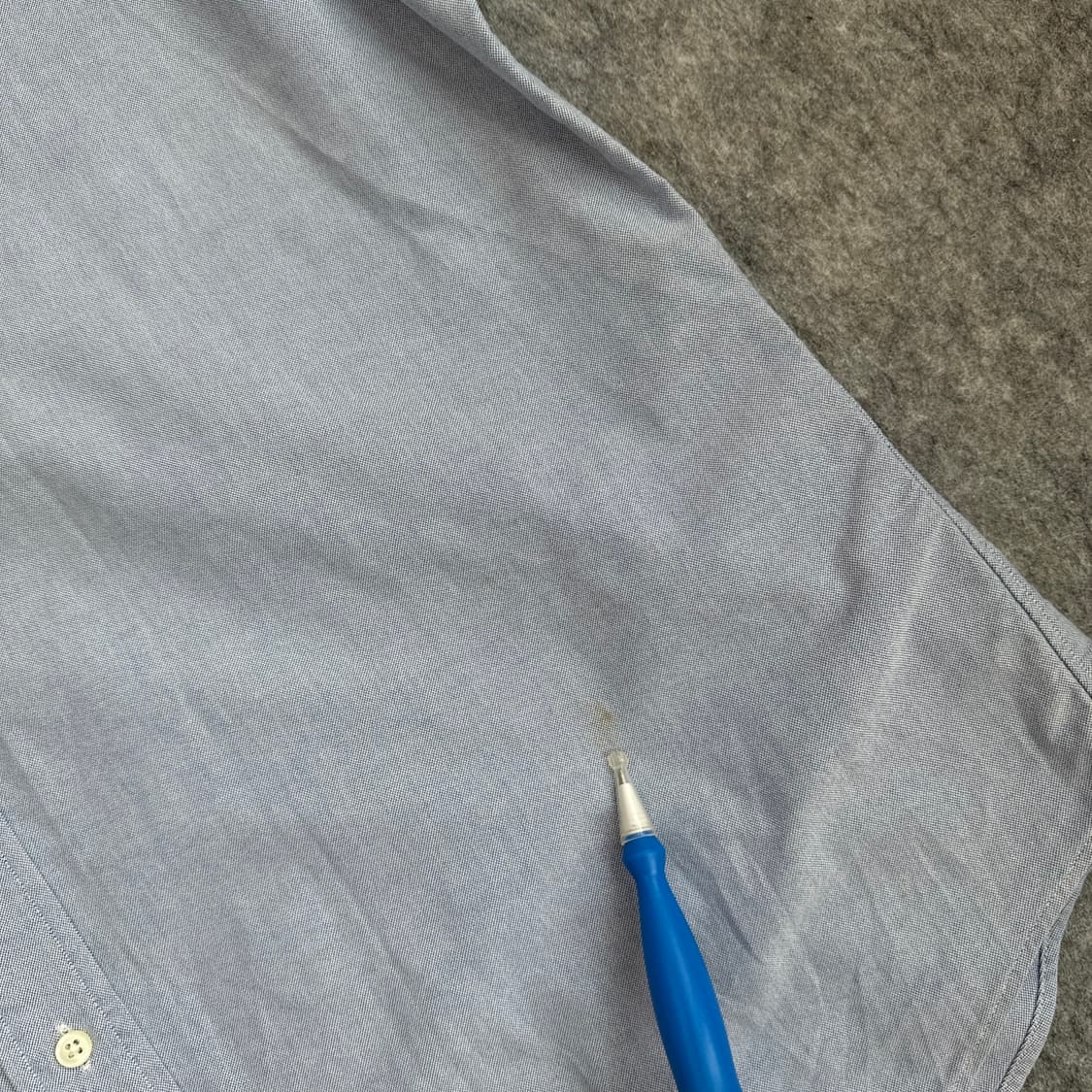 폴로 랄프로렌 클래식핏 멀티포니 자수 옥스퍼드 반팔 셔츠 블루 XL  상품이미지10