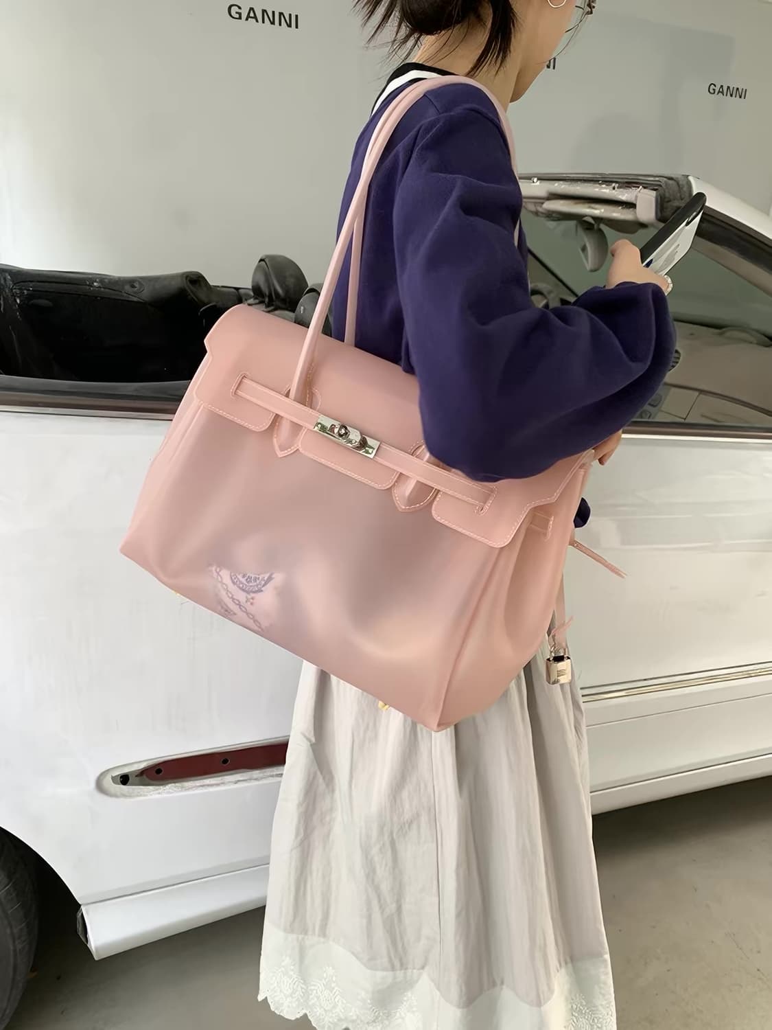 [tpu소재 ,고퀄리티💖] 키키 젤리백 젤리버킨백 상품이미지3