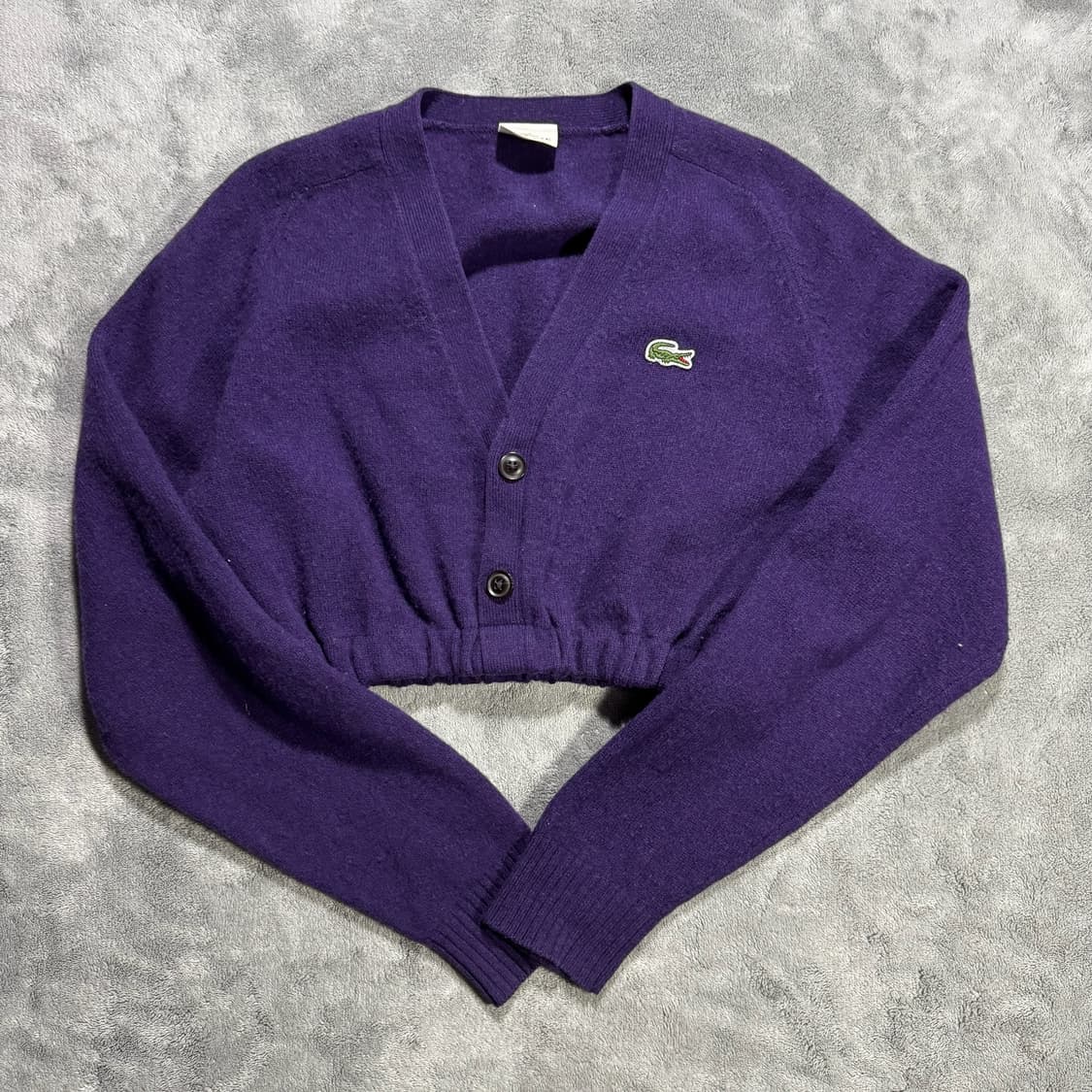 라코스테 커스텀 크롭 가디건  상품이미지2