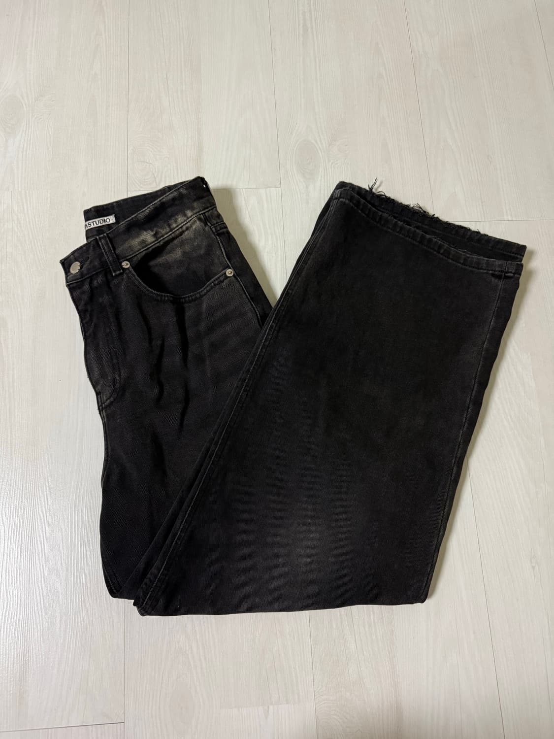 비바스튜디오 흑청 팬츠 상품이미지1