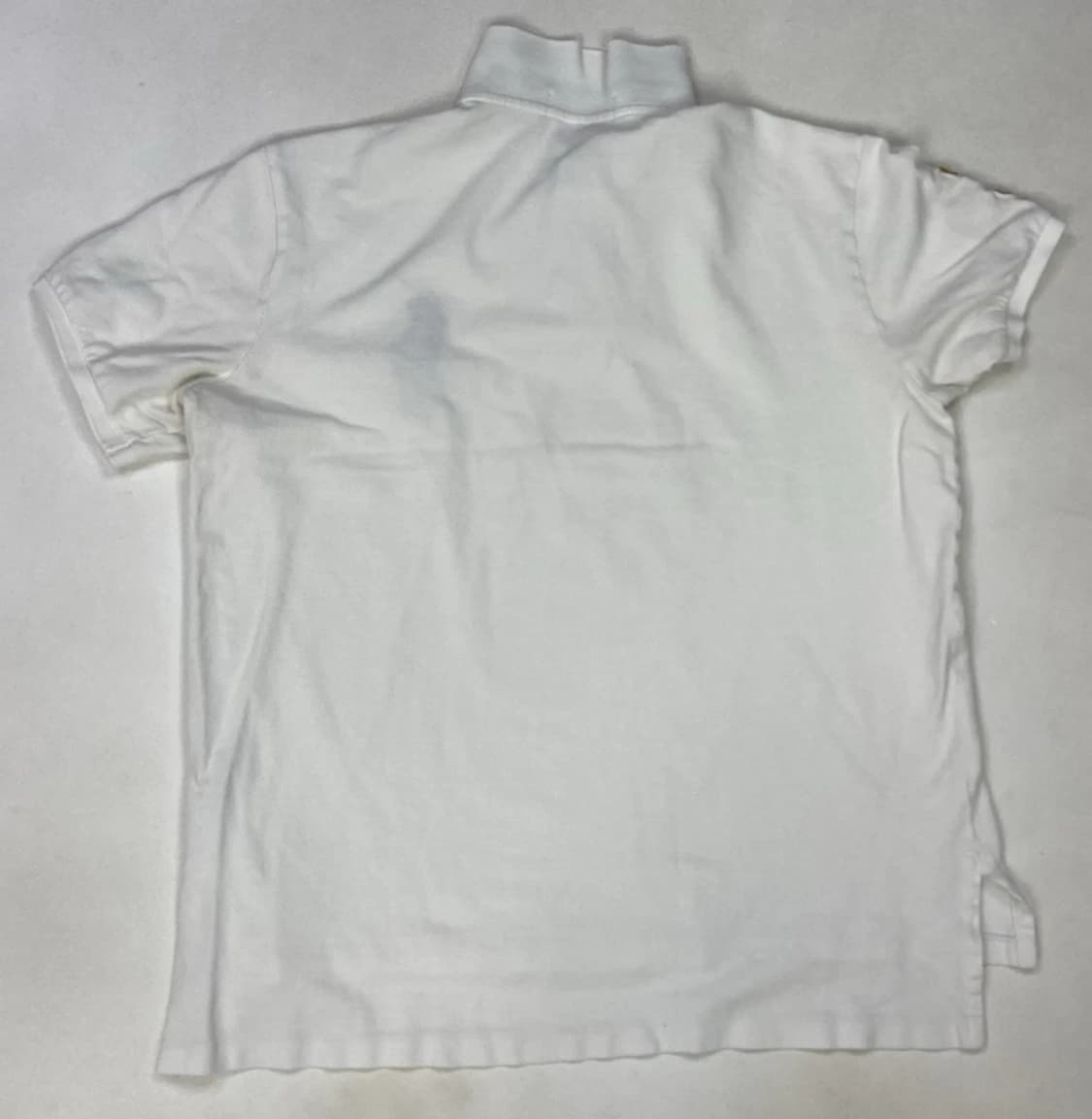 폴로 랄프로렌 빅포니 메시 카라티 화이트 블랙 상품이미지7