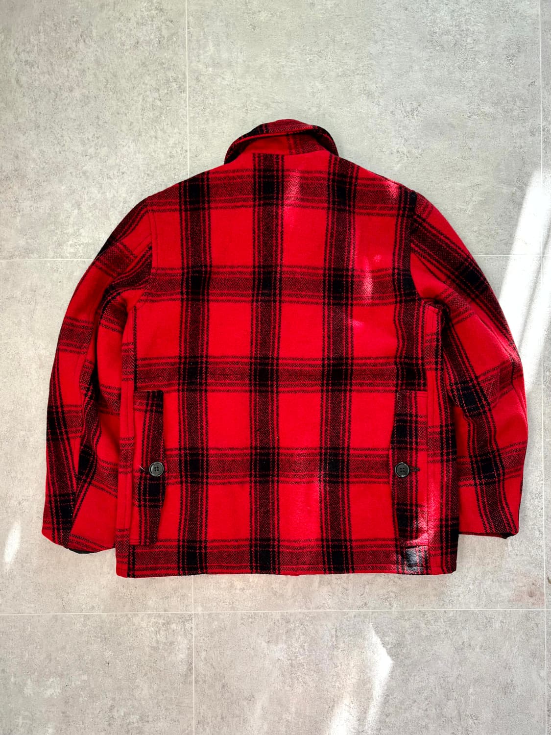 50's Sears Active Sportswear 울 헌팅 자켓 100 상품이미지9