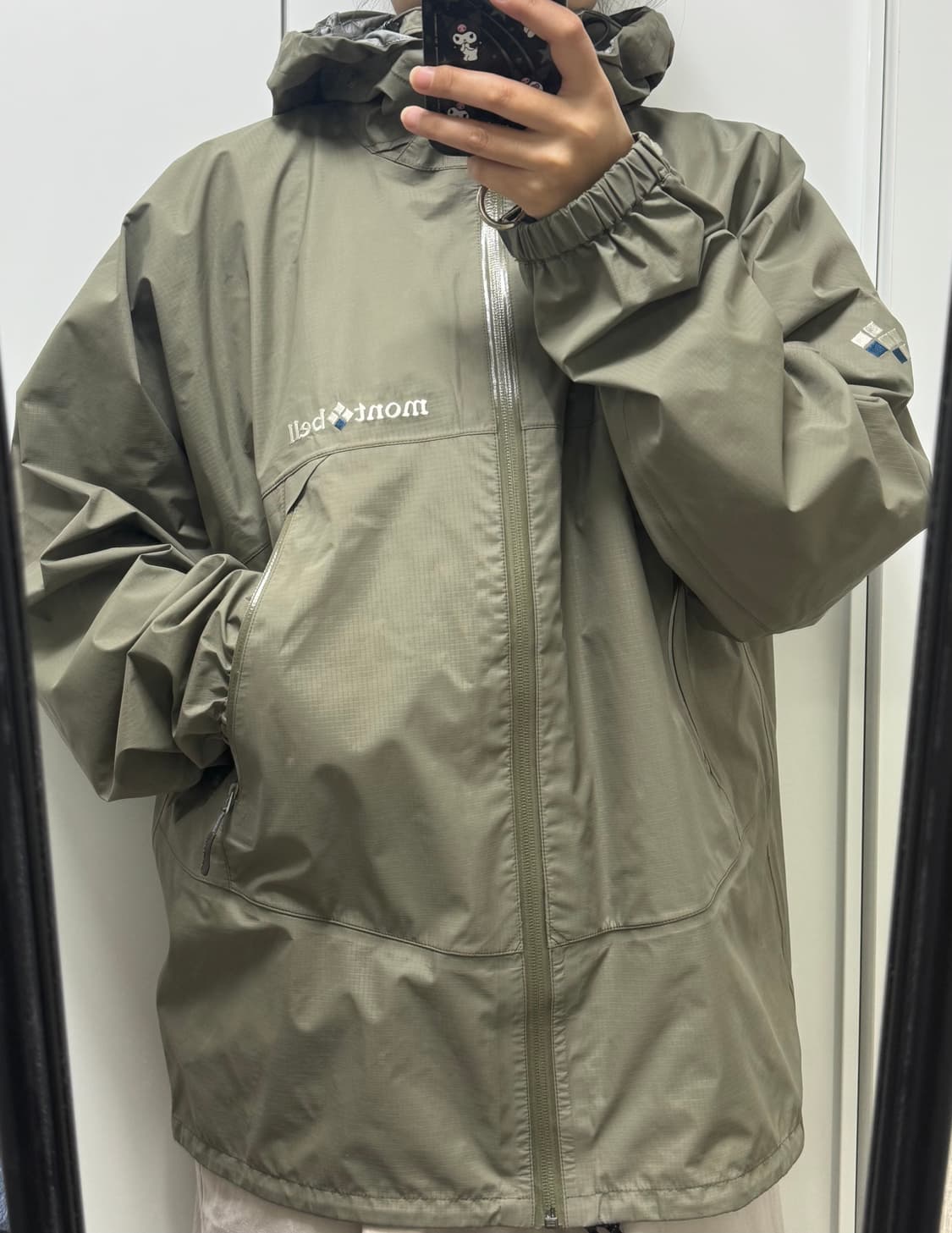 일본 몽벨 고어텍스 바람막이 XL  상품이미지5
