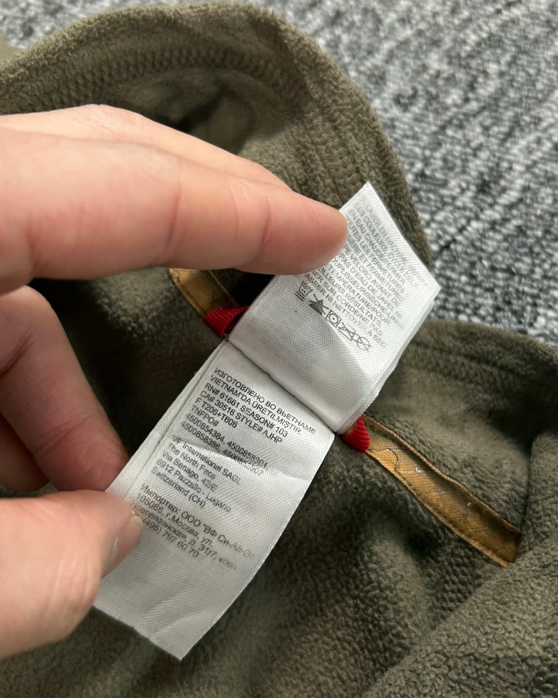 노스페이스 하프집업 플리스 상품이미지6