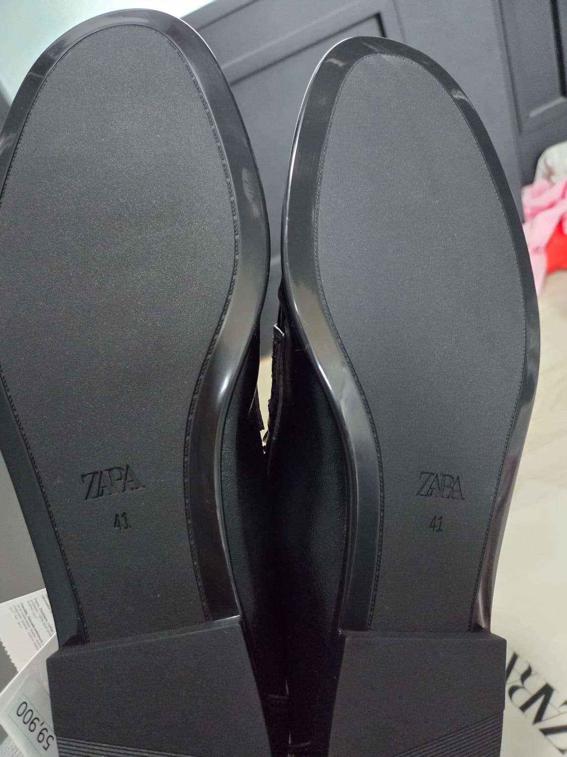 자라 소프트 셔링로퍼(41)265 새상품 우먼스 상품이미지3