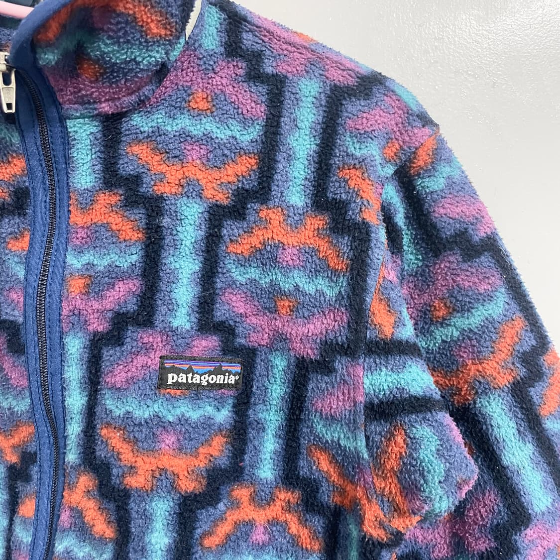파타고니아 90’s 신칠라 테우엘체 플리스 풀오버 키즈 상품이미지2