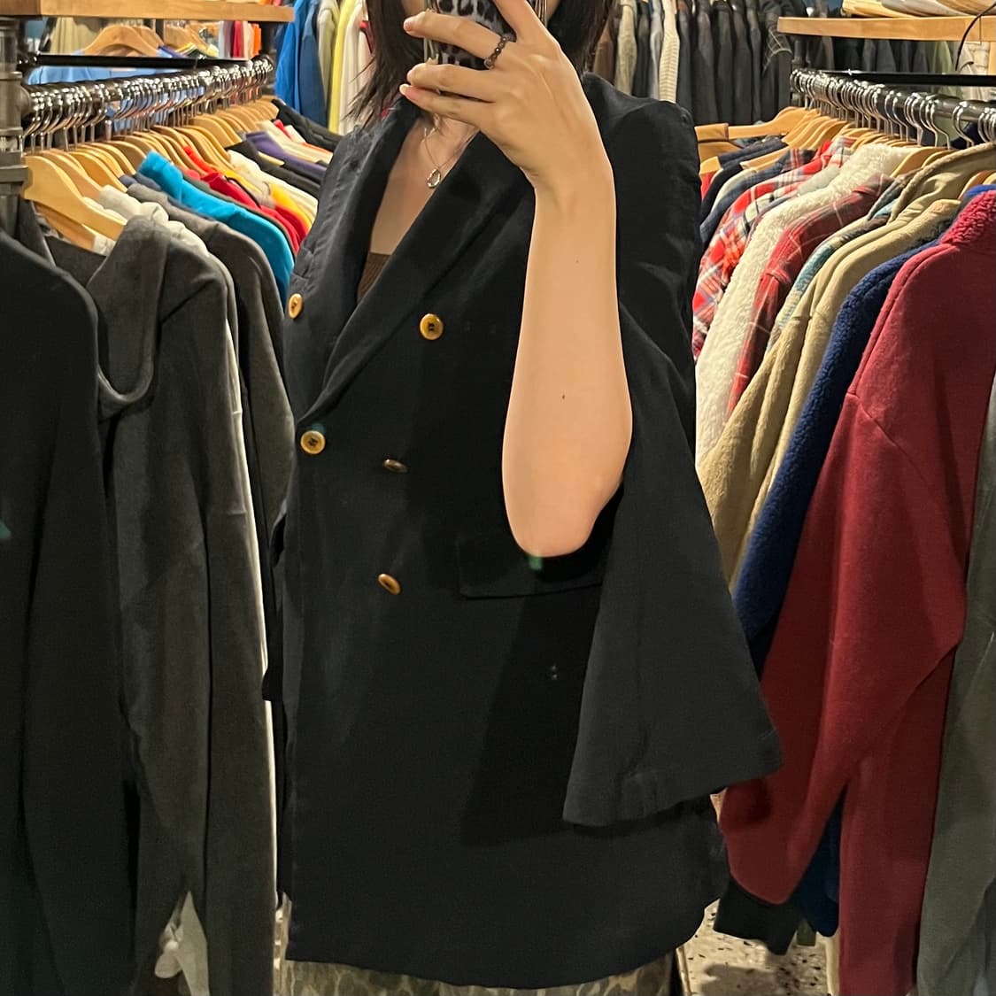 Comme des garcons 꼼데가르송 케이프 블레이저 상품이미지4