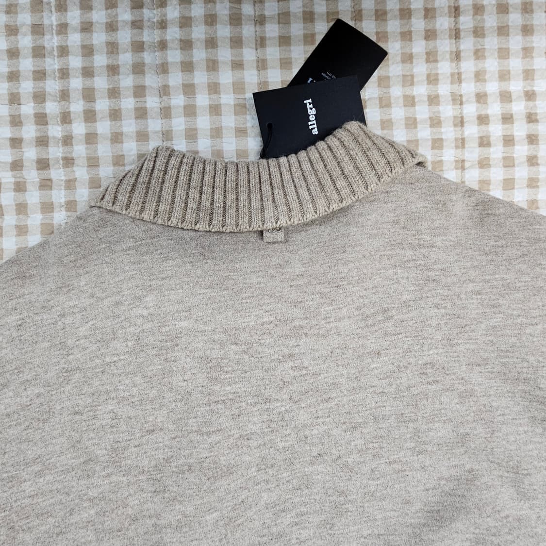 미착용 알레그리 맨투맨 카라티 남자100 상품이미지6