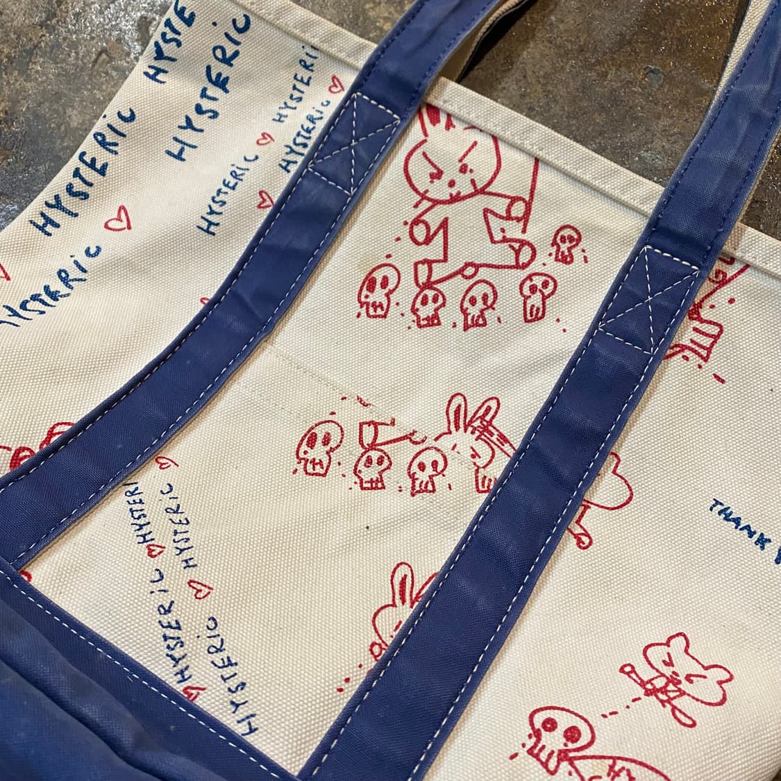 히스테릭글래머 캔버스 토트백 상품이미지2