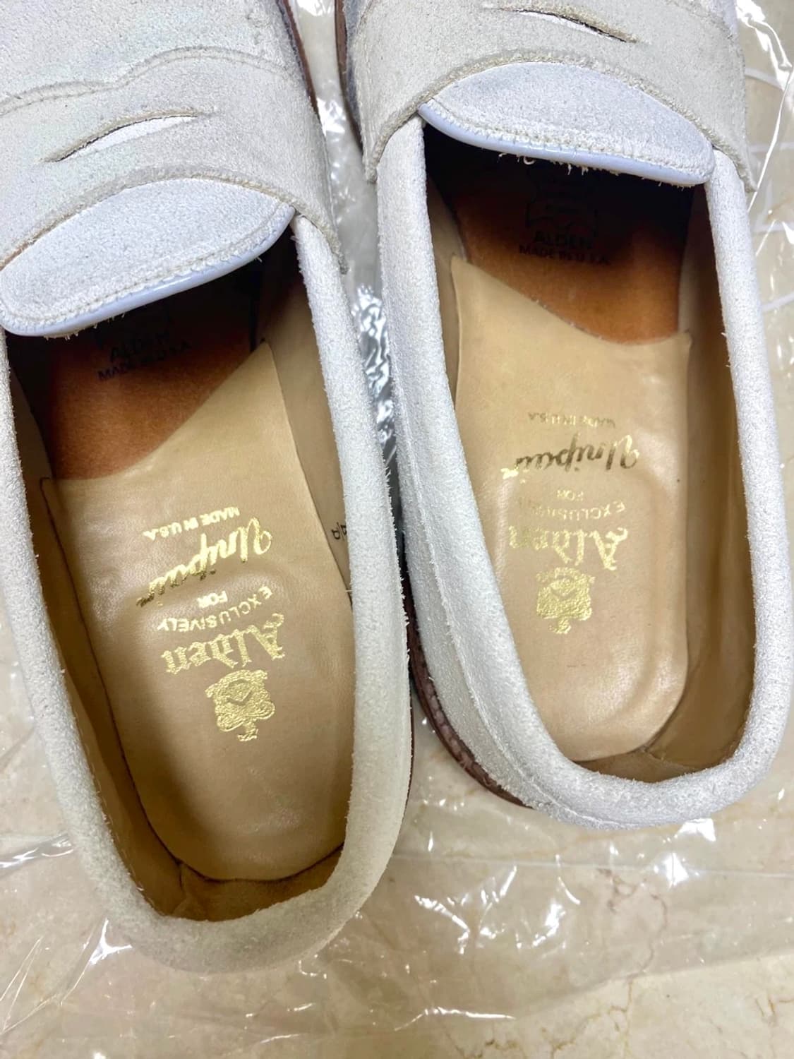 Alden 알든 유니페어 화이트벅스 페니로퍼/8.5D 상품이미지2