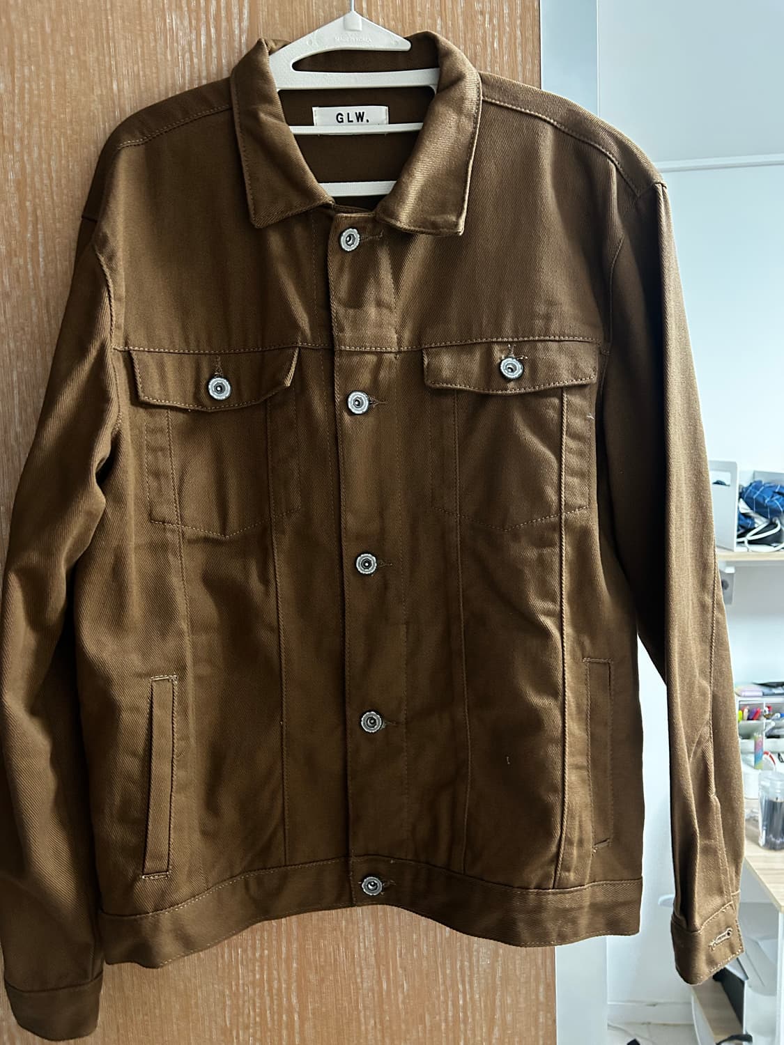 브라운 트러커 자켓 상품이미지1