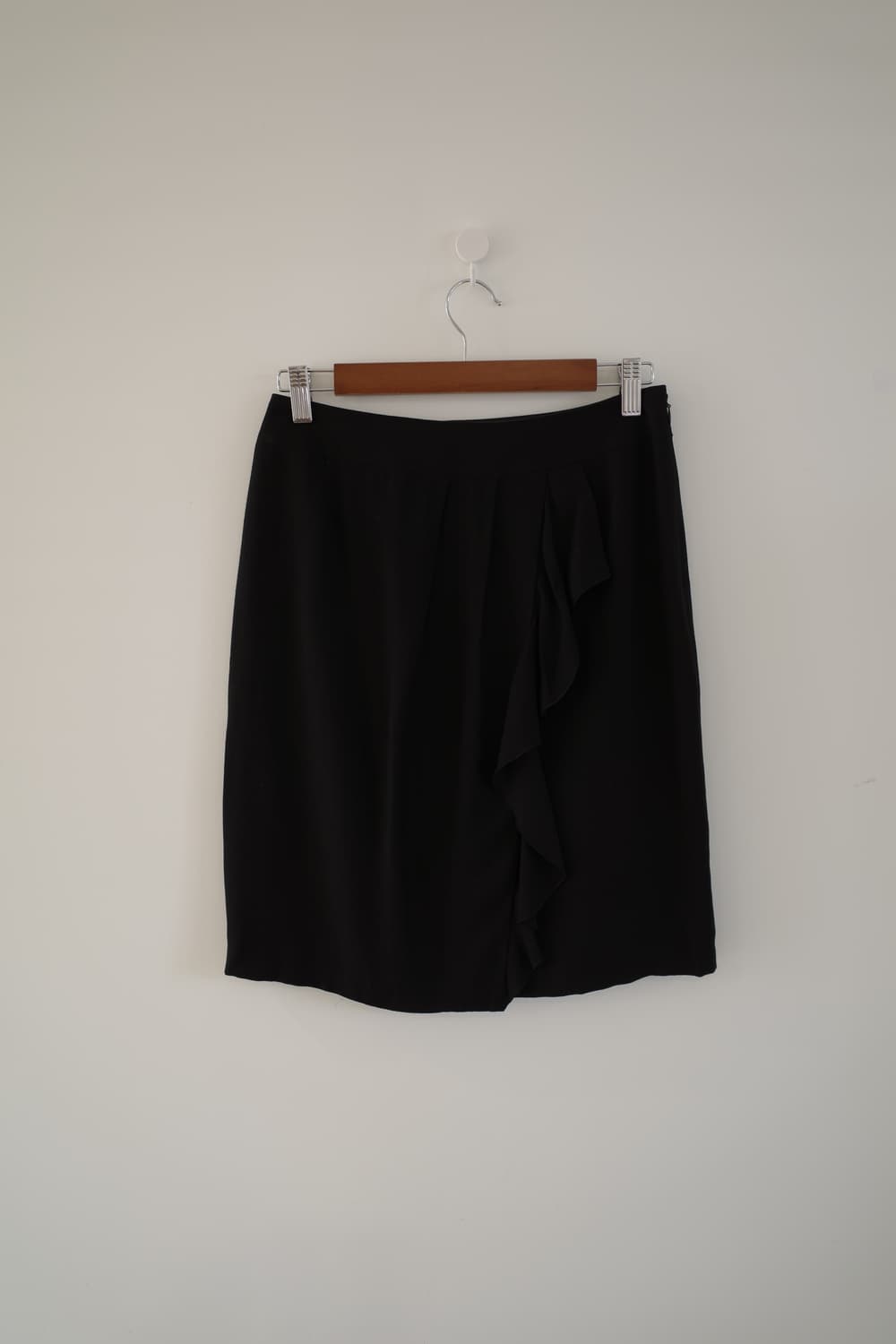 black wrinkle skirt 상품이미지4