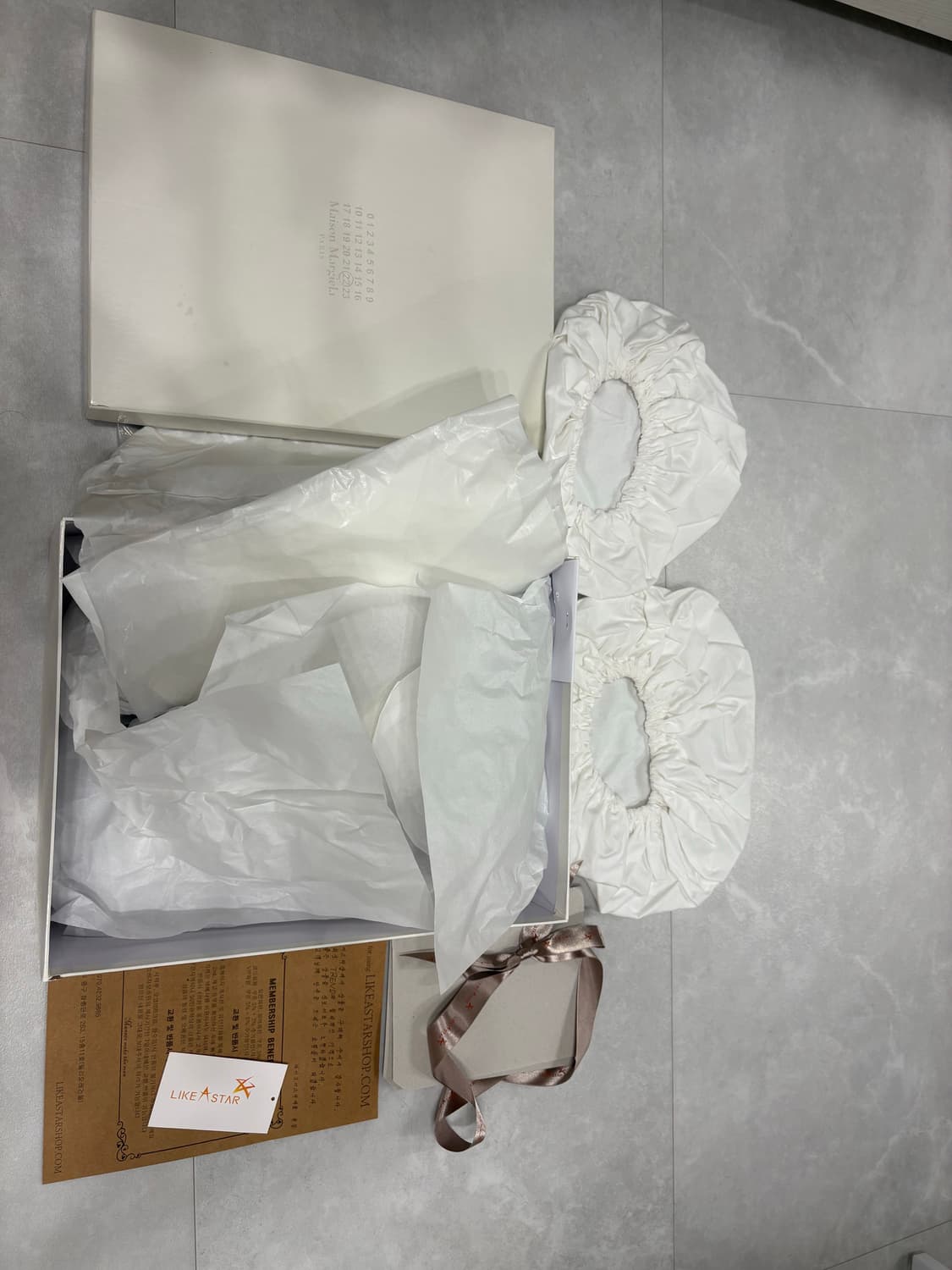 (풀박) 메종 마르지엘라 타비 하이탑 블랙 260팝니다. 상품이미지6