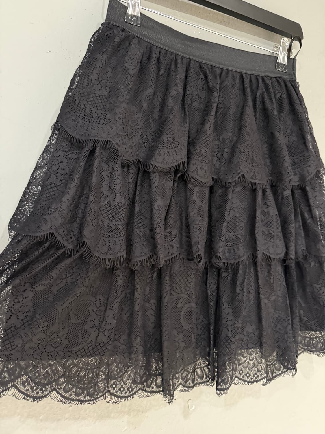 lace pattern can-can skirt  상품이미지7