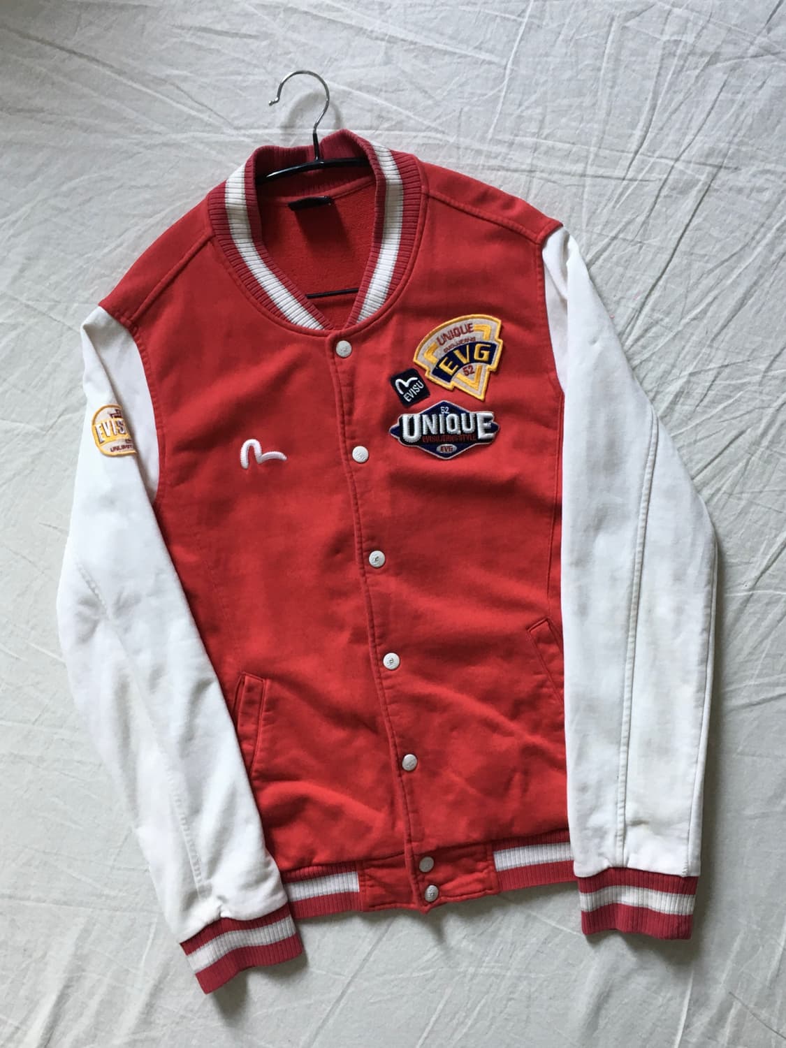 에비수 멀티 와펜 바시티 자켓 상품이미지3