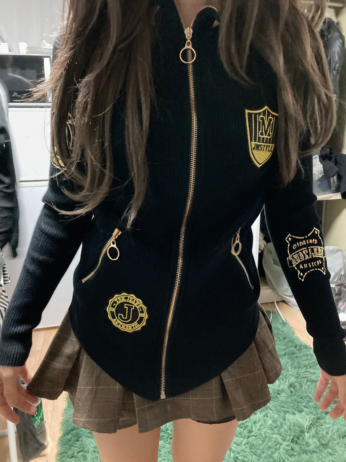y2k 집업 펑크 빈티지 상품이미지1