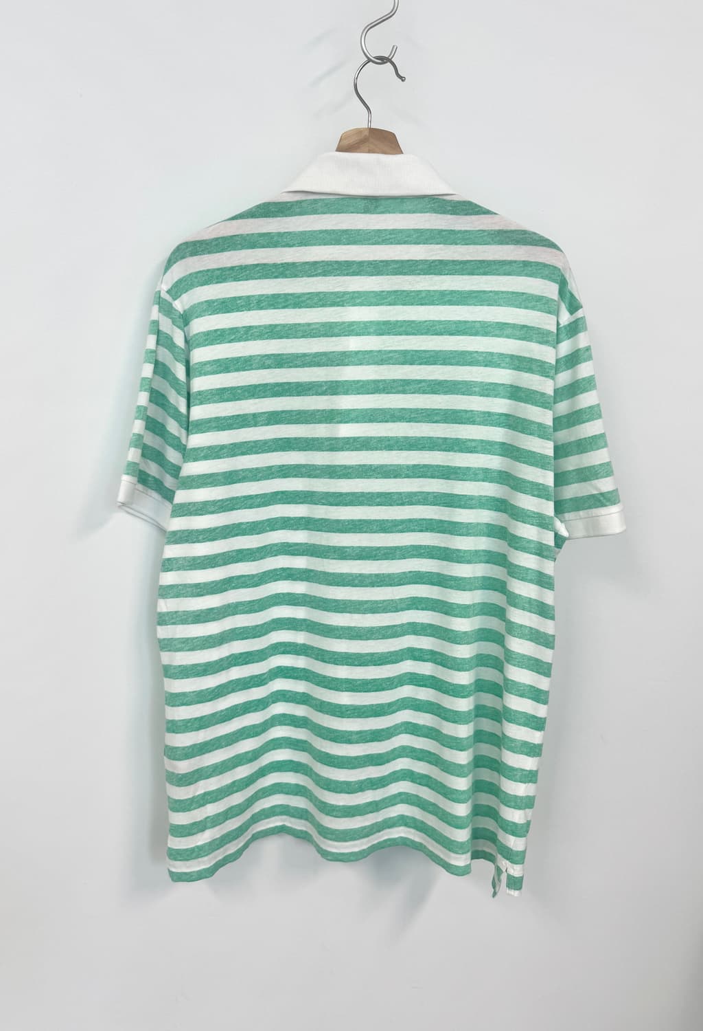 BURBERRY BRIT 버버리 브릿 그린 스트라이프 피케 셔츠 XL 상품이미지2