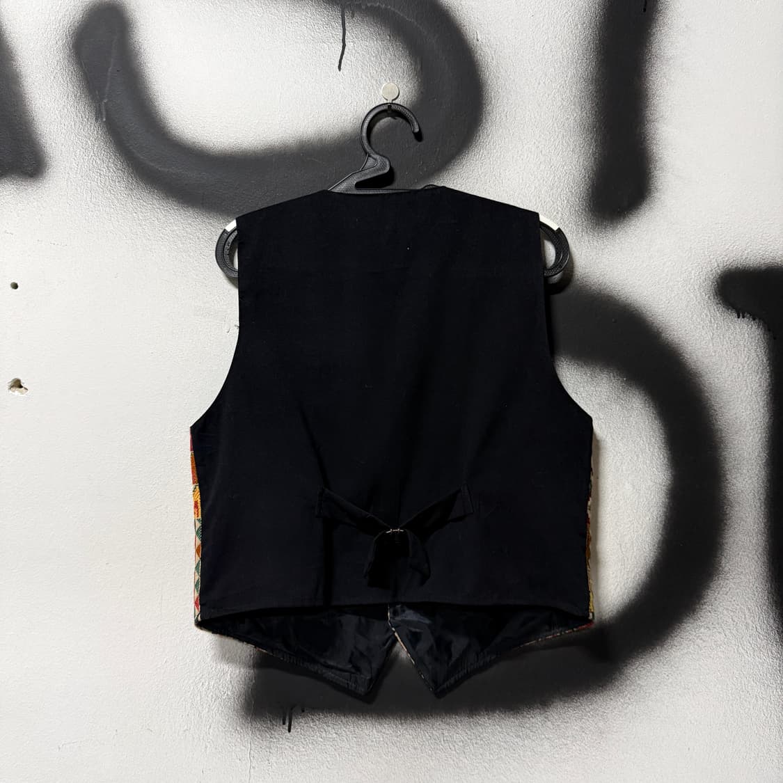 VTG 빈티지 에스닉 자카드 자수 패턴 베스트 상품이미지2