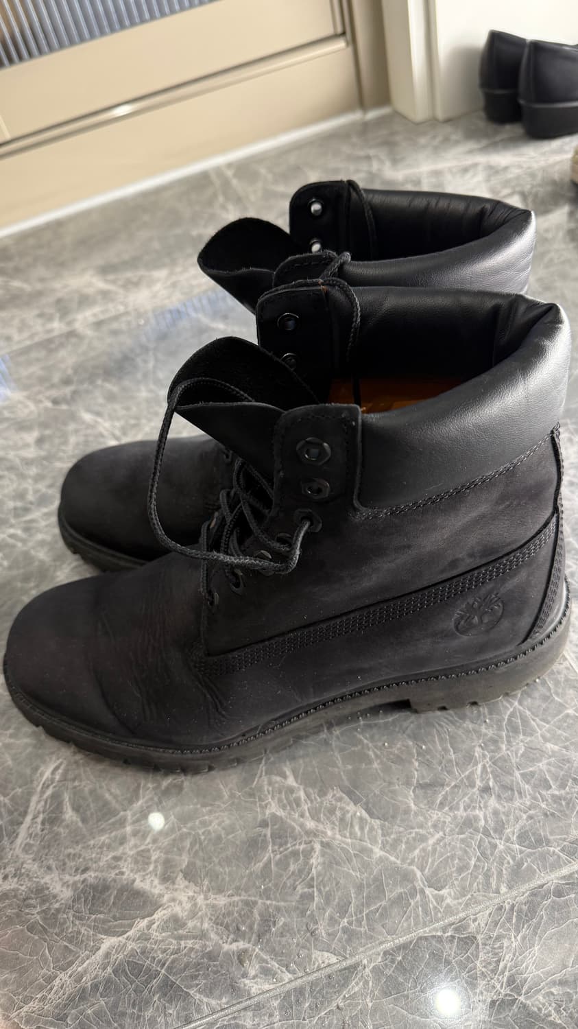 43.5 팀버랜드 6인치 워터프루프 부츠 블랙 상품이미지1