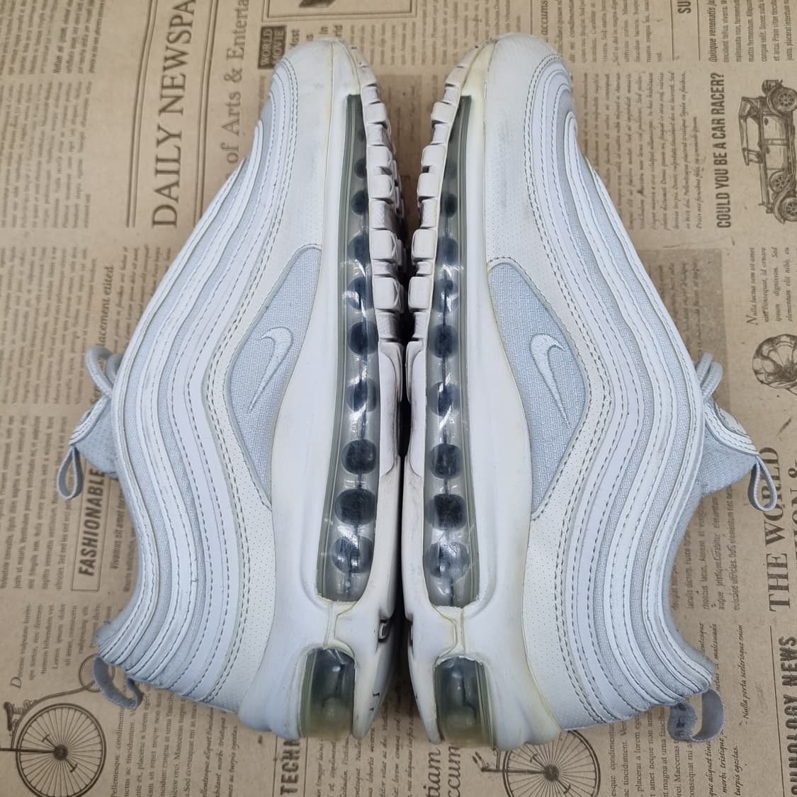 나이키 에어맥스 97 화이트 운동화245 상품이미지5