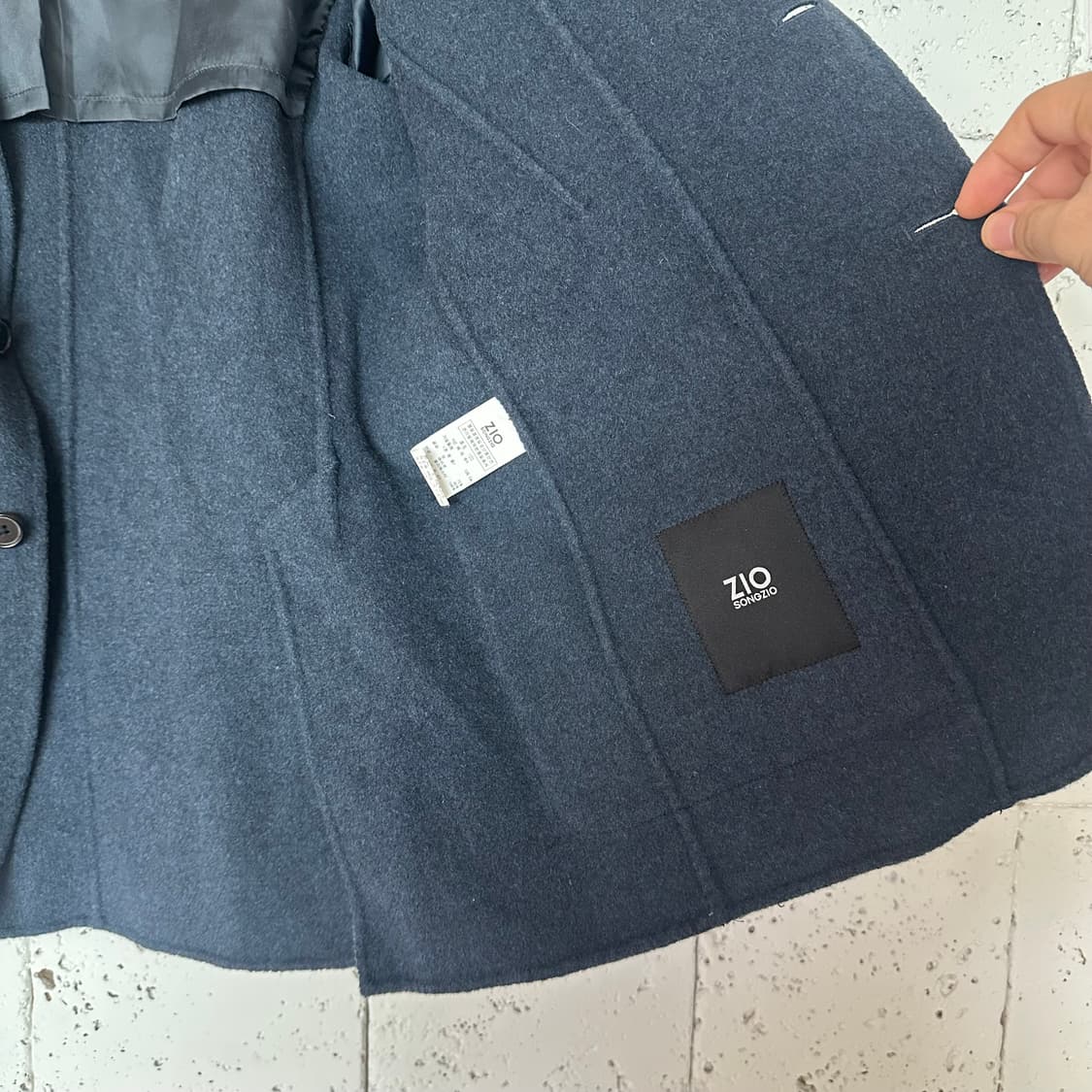 100 지오송지오 모직 블레이저 상품이미지4