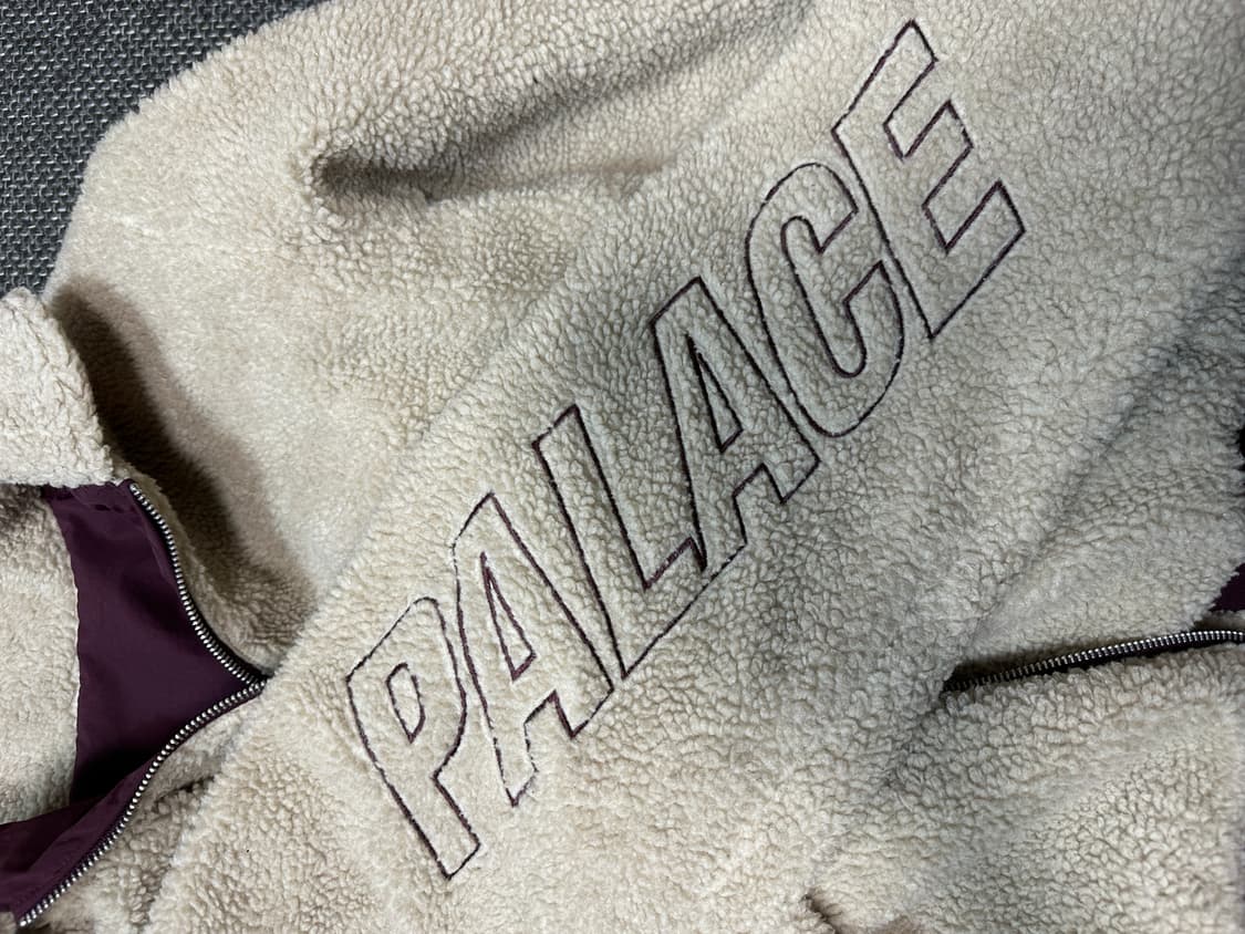 팔라스 리버시블 쉐르파 자켓 버건디 상품이미지6