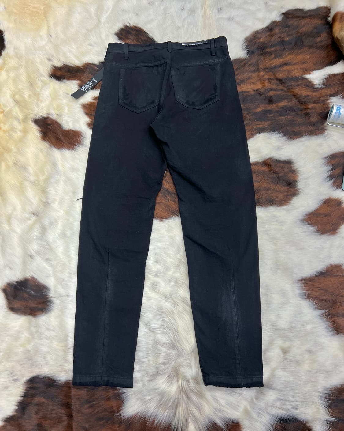 Julius 18FW 세미 커브드 디스트레스 진 상품이미지8