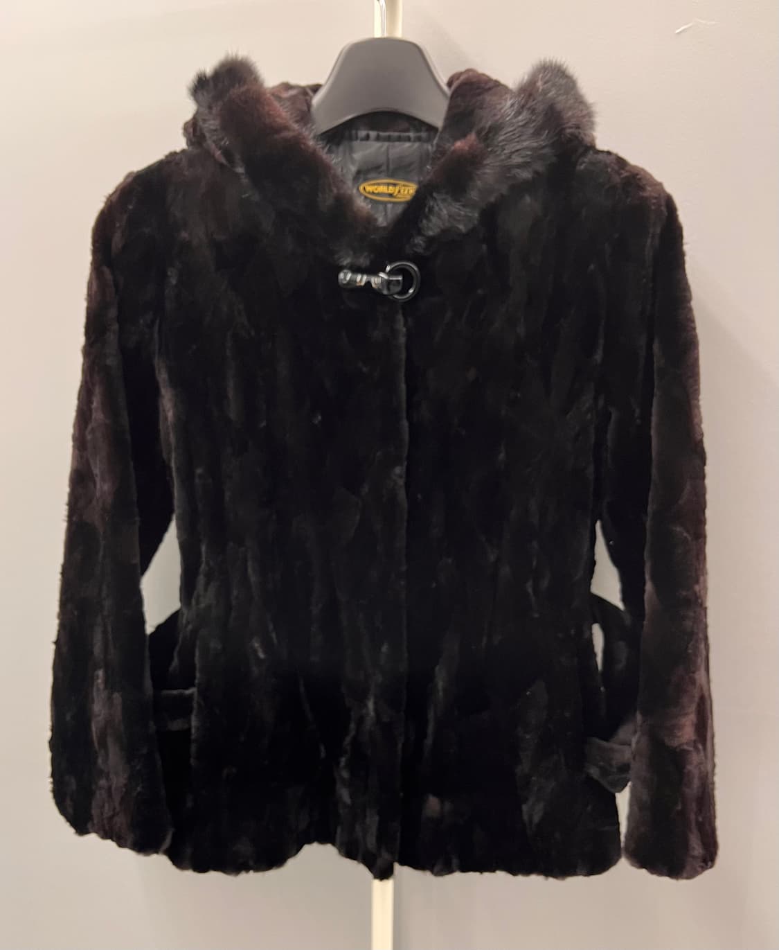 WORLD FUR collection 밍크 후드 자켓 77 상품이미지1