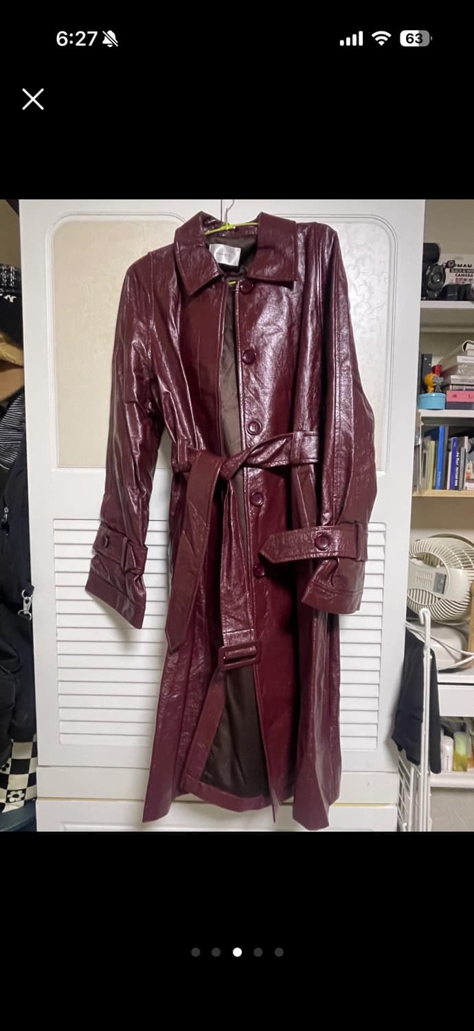 김고은 파묘 가죽 롱코트 (원가 300만원브랜드) 싸게가져가세요!! 상품이미지3