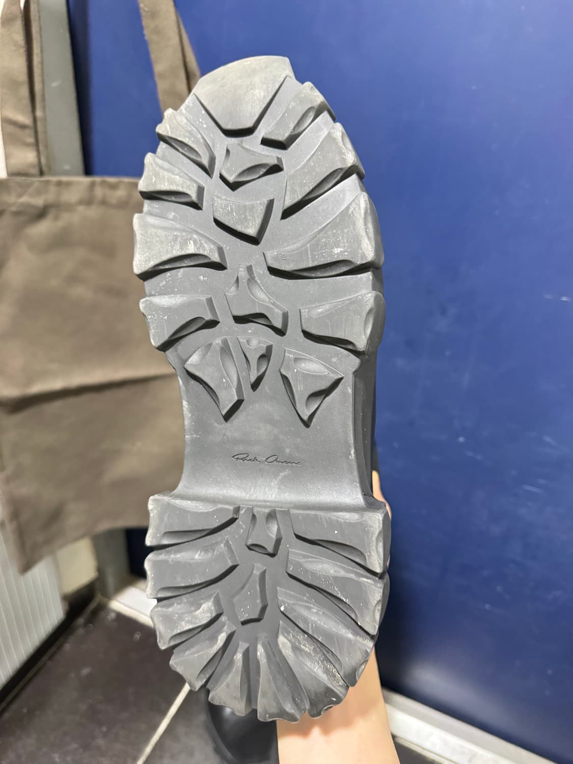 릭오웬스 비틀 보조 트랙터 부츠 42.5사이즈 상품이미지4