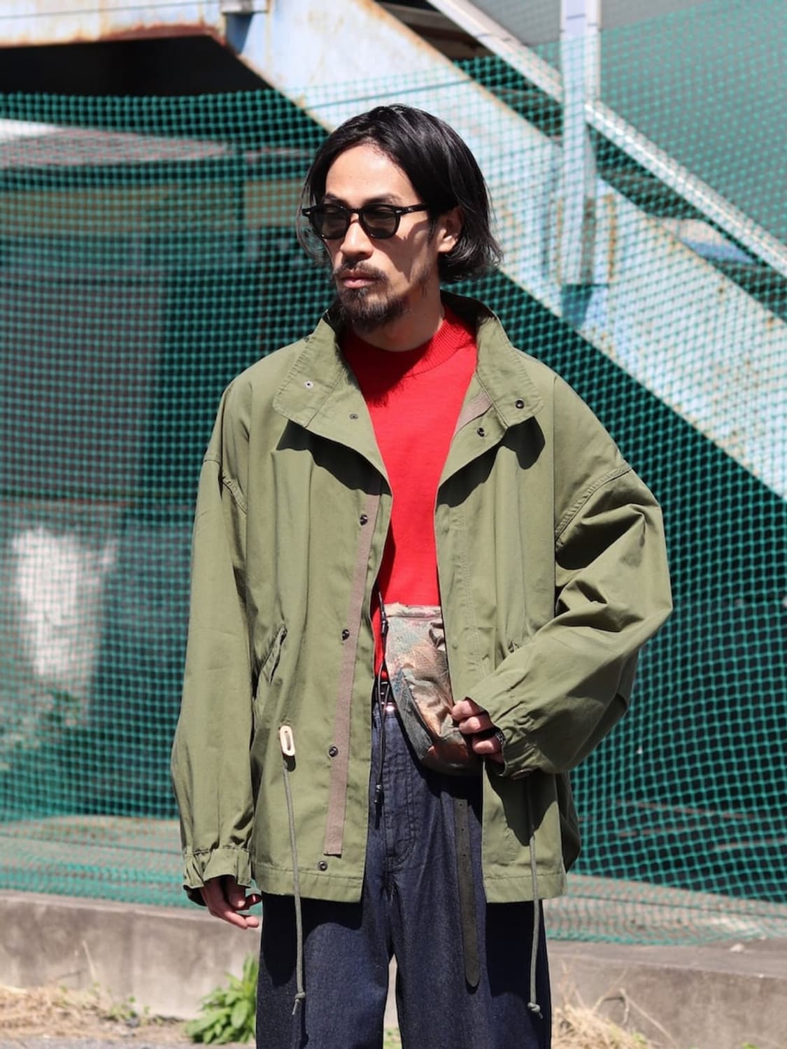 마카웨어 숏 모즈 오가닉코튼 자켓 상품이미지1