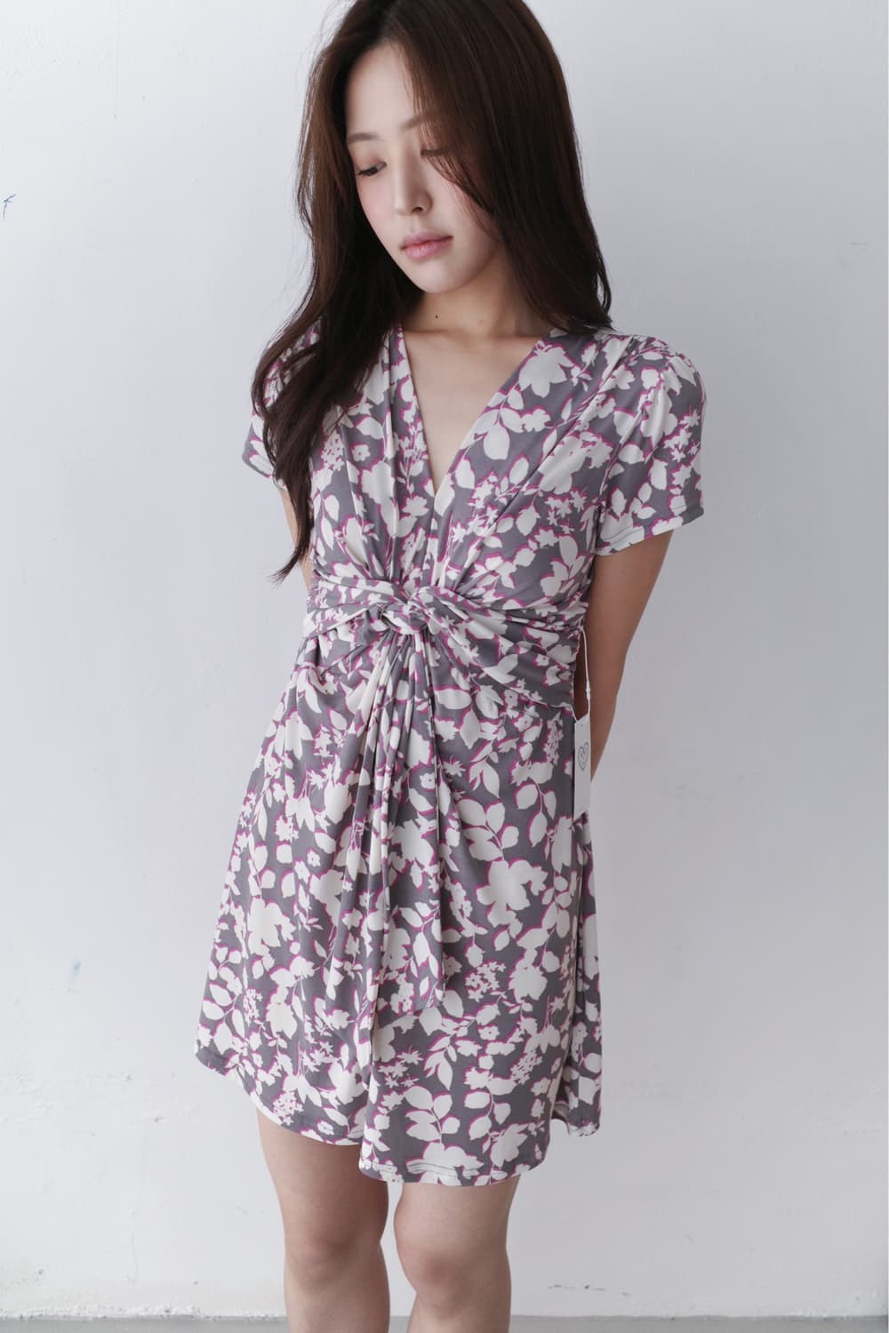 pattern wrap one-piece 상품이미지4
